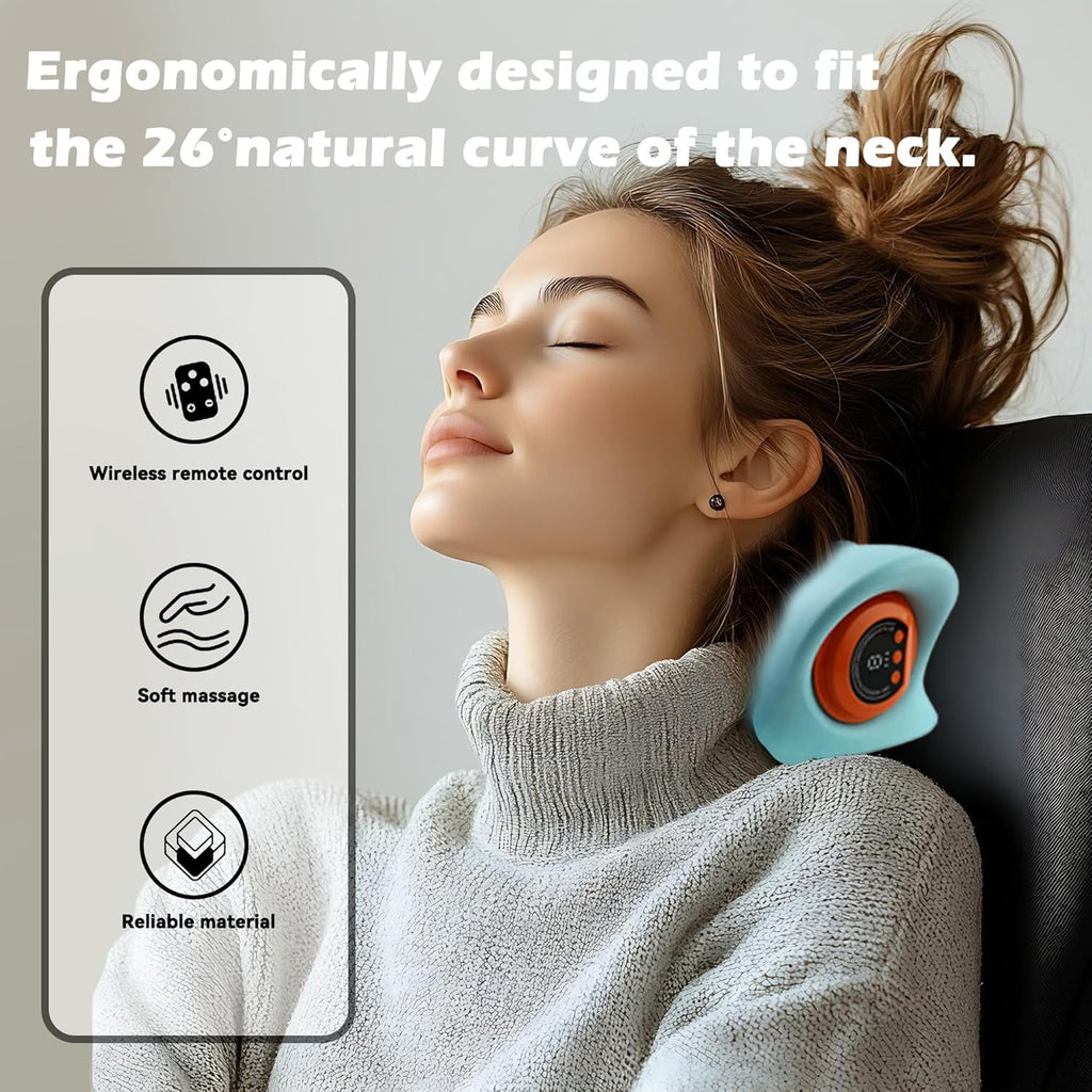 Massager with Heat. Traction Device and Deep Tissue and Shoulder Massager for Pain Relief, Cervical Traction Device, ... - Image 2
