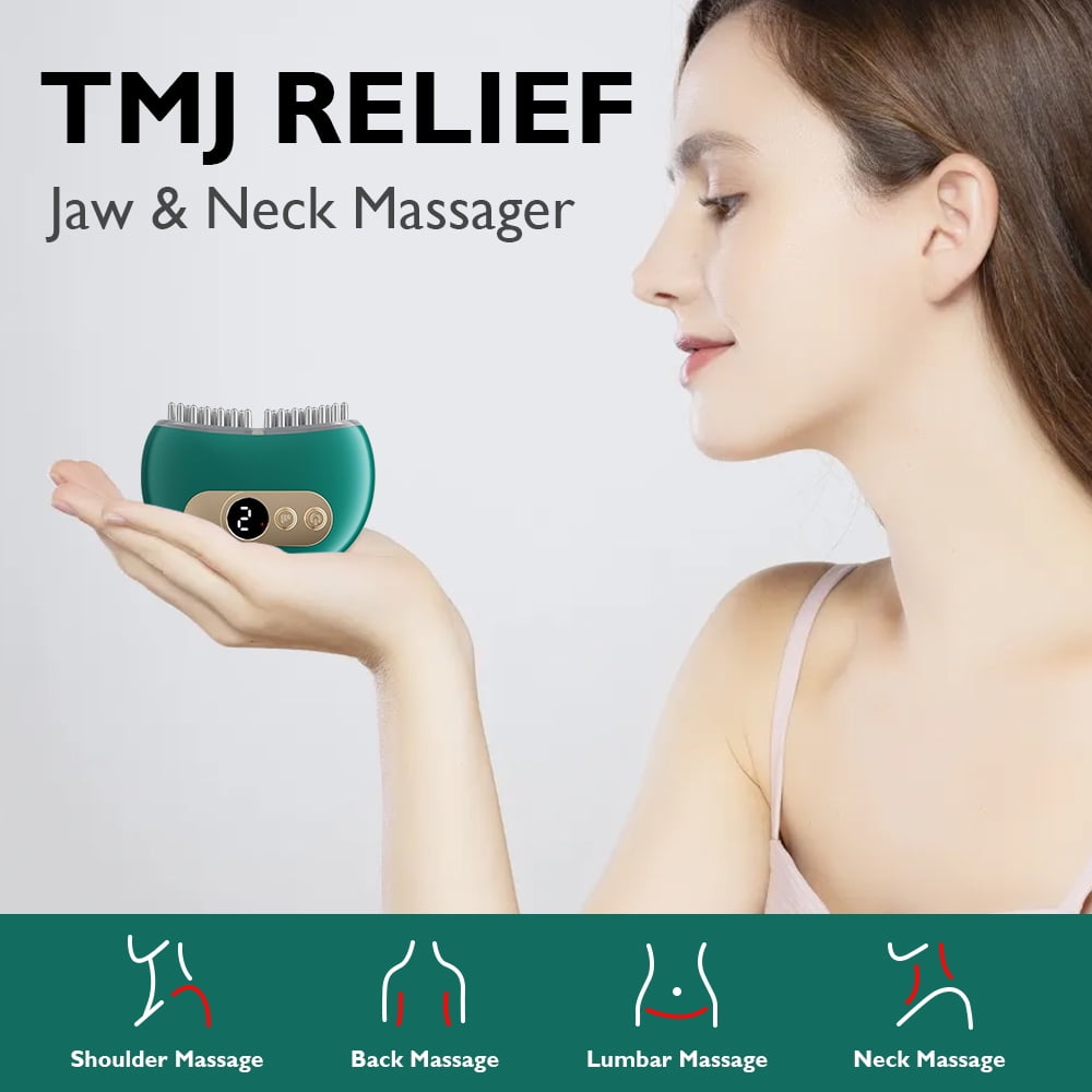 Jaw Massager - Heating Massage Stimulator Relaxer Tool For Jaw Grinding And Clenching Pain Tension - Reliever Device ... - Image 3