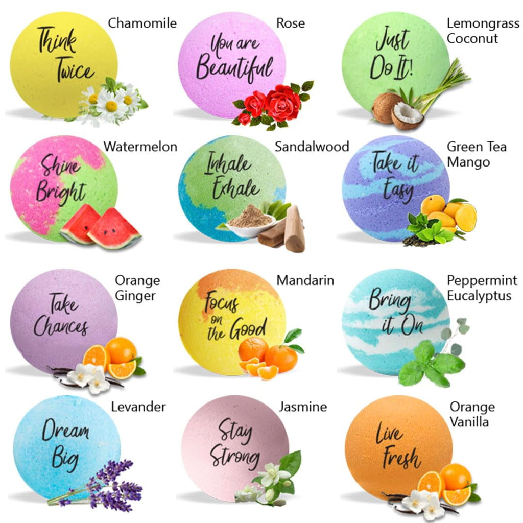 for Women Relaxing with Inspirational Messages, 12 Natural and Organic with Essential Oils & Skin Moisturizing Shea B... - Image 4