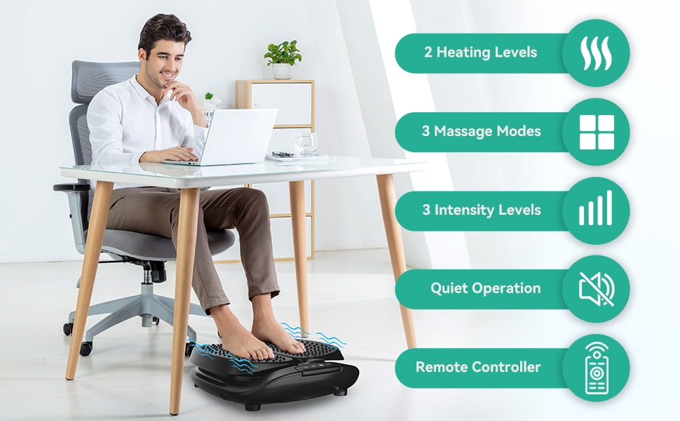 with Vibration & Heat for Pain Relief, Remote Control,Mother's Day Gifts - Image 4