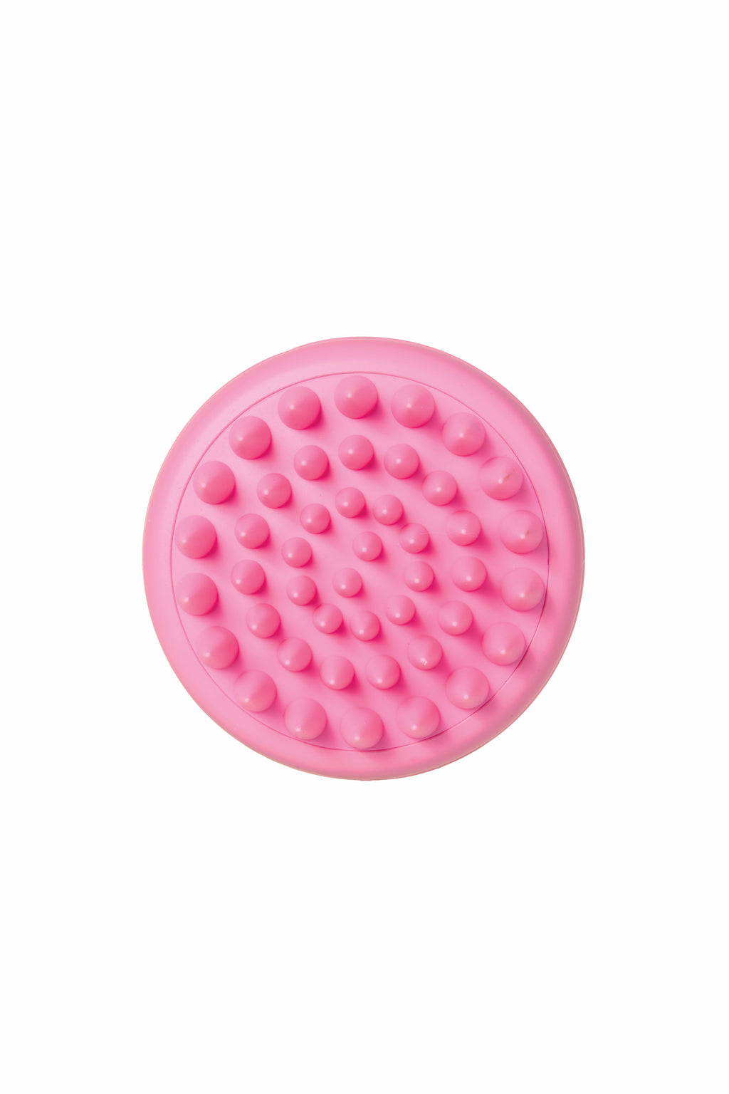Silicone Scalp Massager for Relaxation and Deep Cleansing - Pink - Image 4