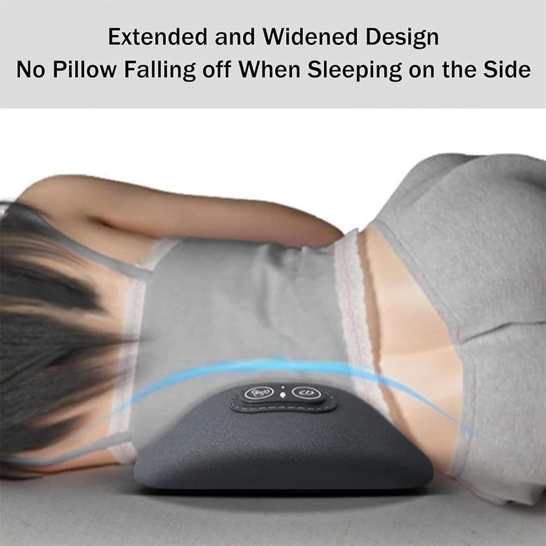 Fusion Back Massager, Soothe 3 in 1 Back Massager for Sciatica, Neck Massagers Pillow, Three-Speed Constant Temperatu... - Image 6