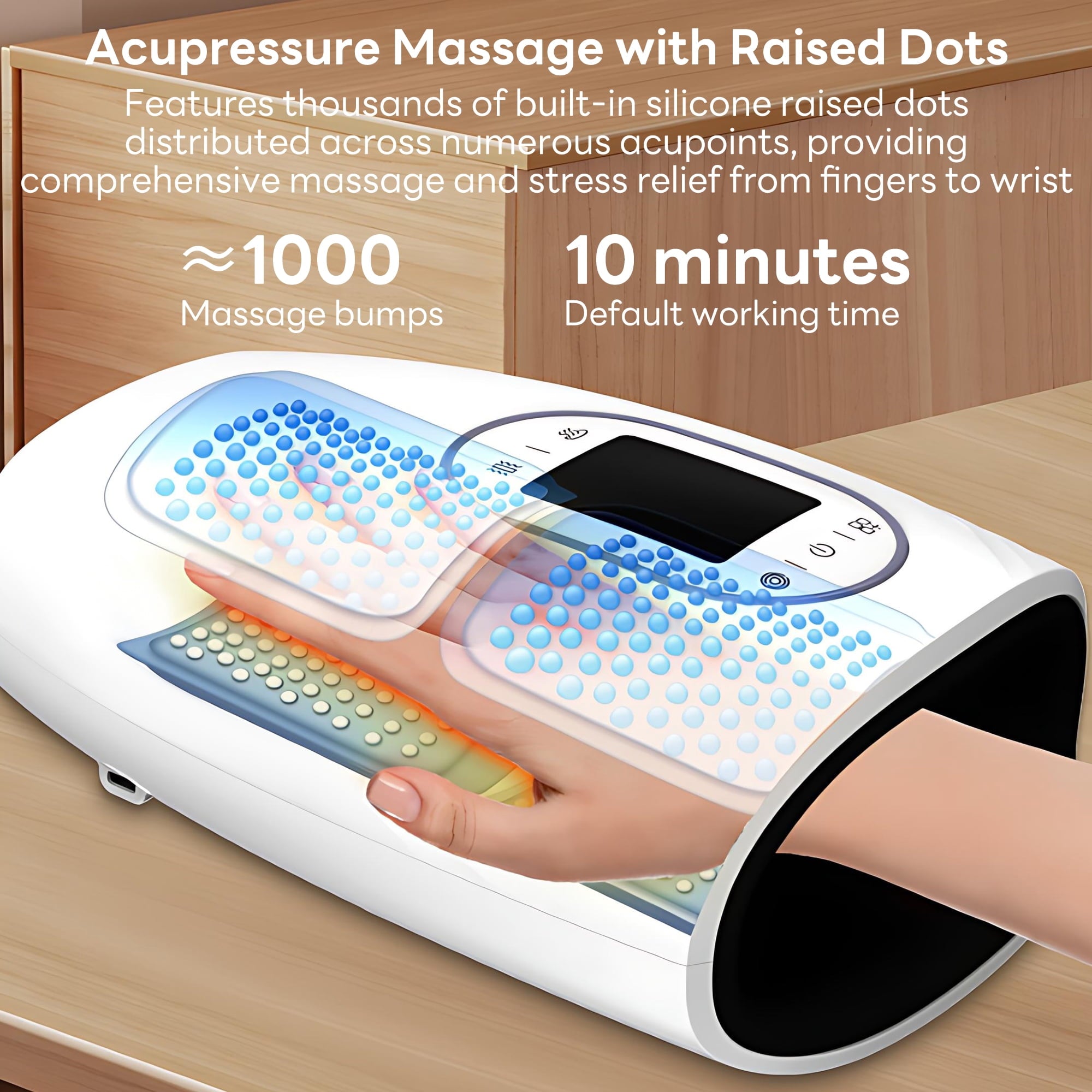 Massager with Heat, Full- Air Compression & Multiple Massage Nodes for Daily Relaxation, Deal Gift - Image 2