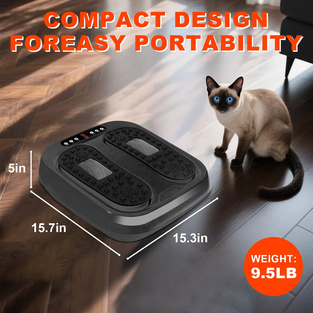 Electric Foot Massager Machine, 5 Auto Modes 20 Levels Speed, Remote Control, Deep Kneading Therapy, Gifts for family... - Image 5