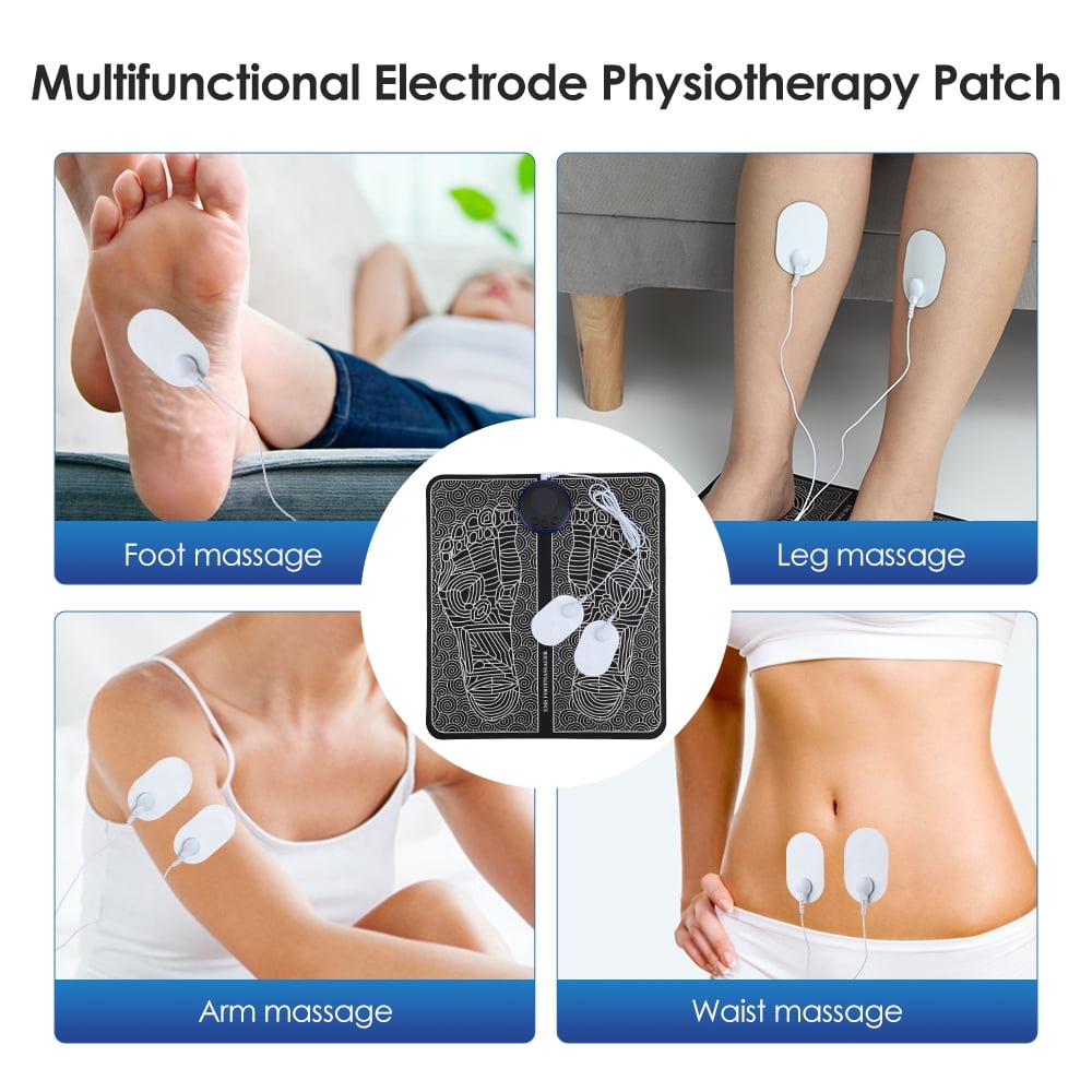 Mat for Neuropathy-Feet with Remote Control, 4 Body Pads, 2-in-1 Back & Legs Massage with 8 Modes, 19 Levels - Image 3