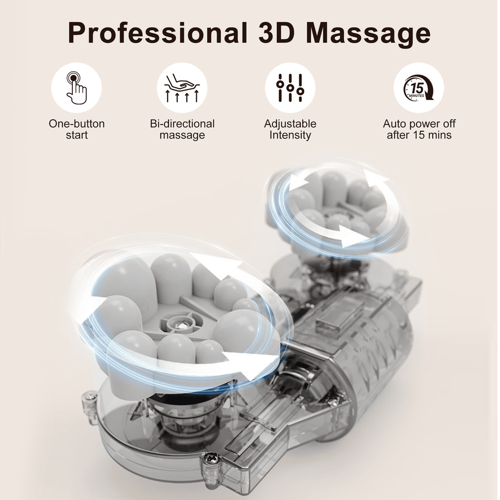 Machine with Heat, and Calf with Massage Roller, Deep Tissue for Plantar Fasciitis, Pain Relief, Promotes Blood Circu... - Image 6