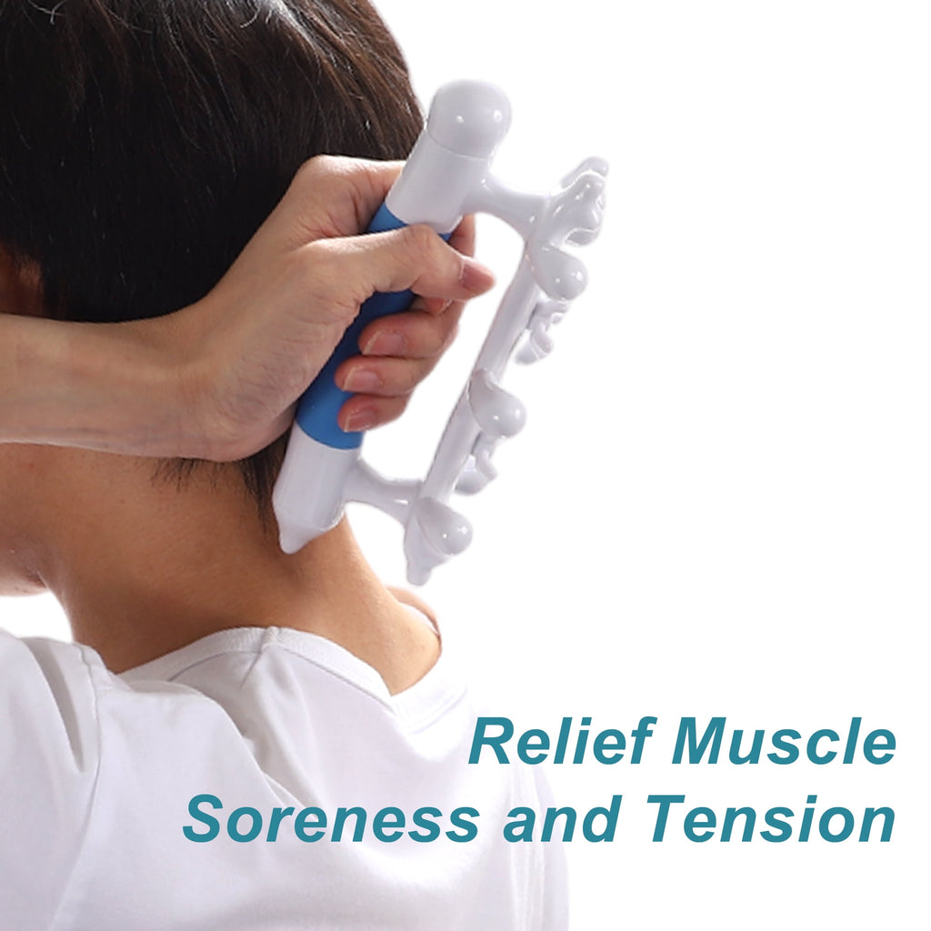 Massage Tool Massage Blaster Tool for Trigger Point Pain Relieves Blue - Image 2
