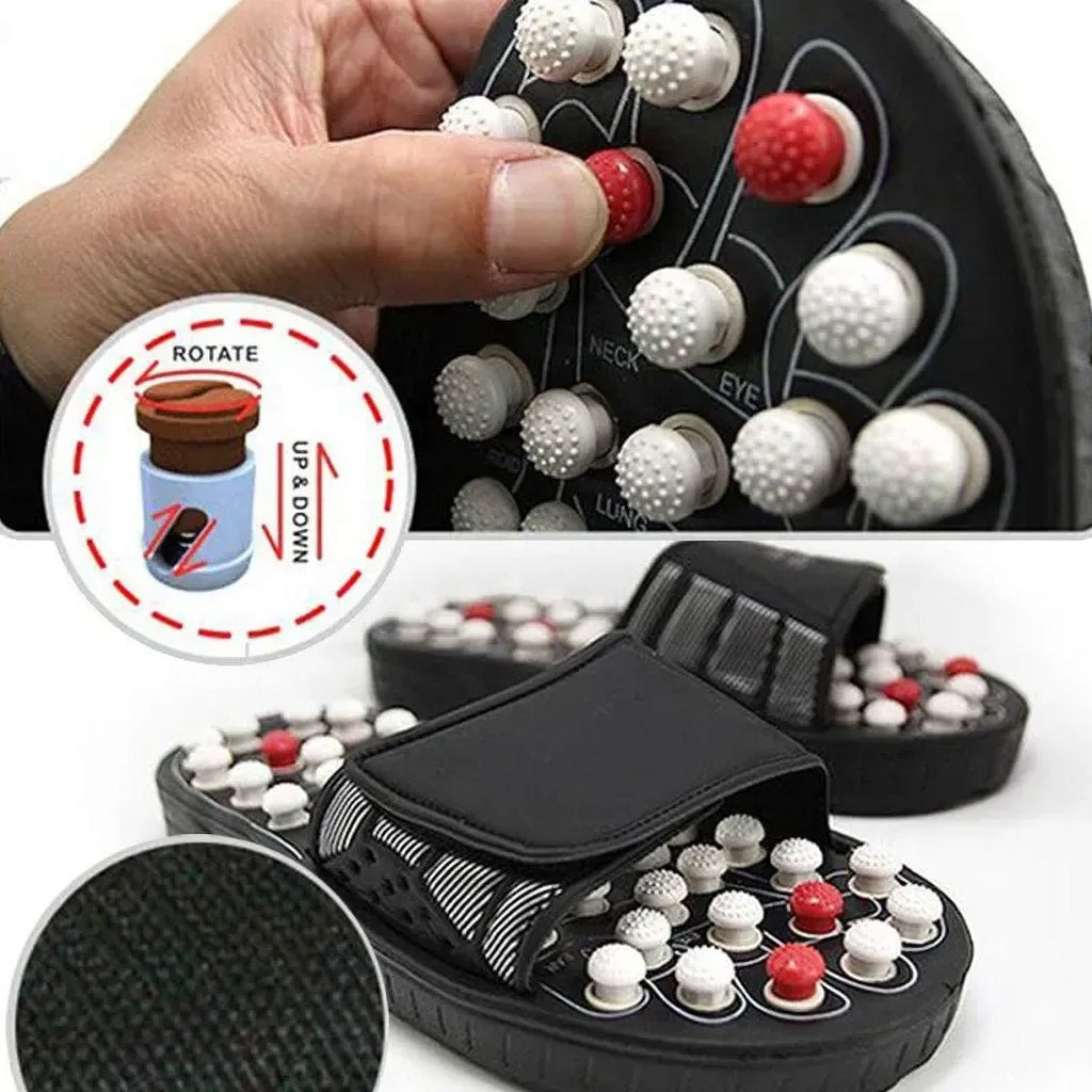 Slippers Therapy r Shoes For Feet Unisex Home Flip Flop Health Care Medical Rotating Foot r Shoes - Image 6