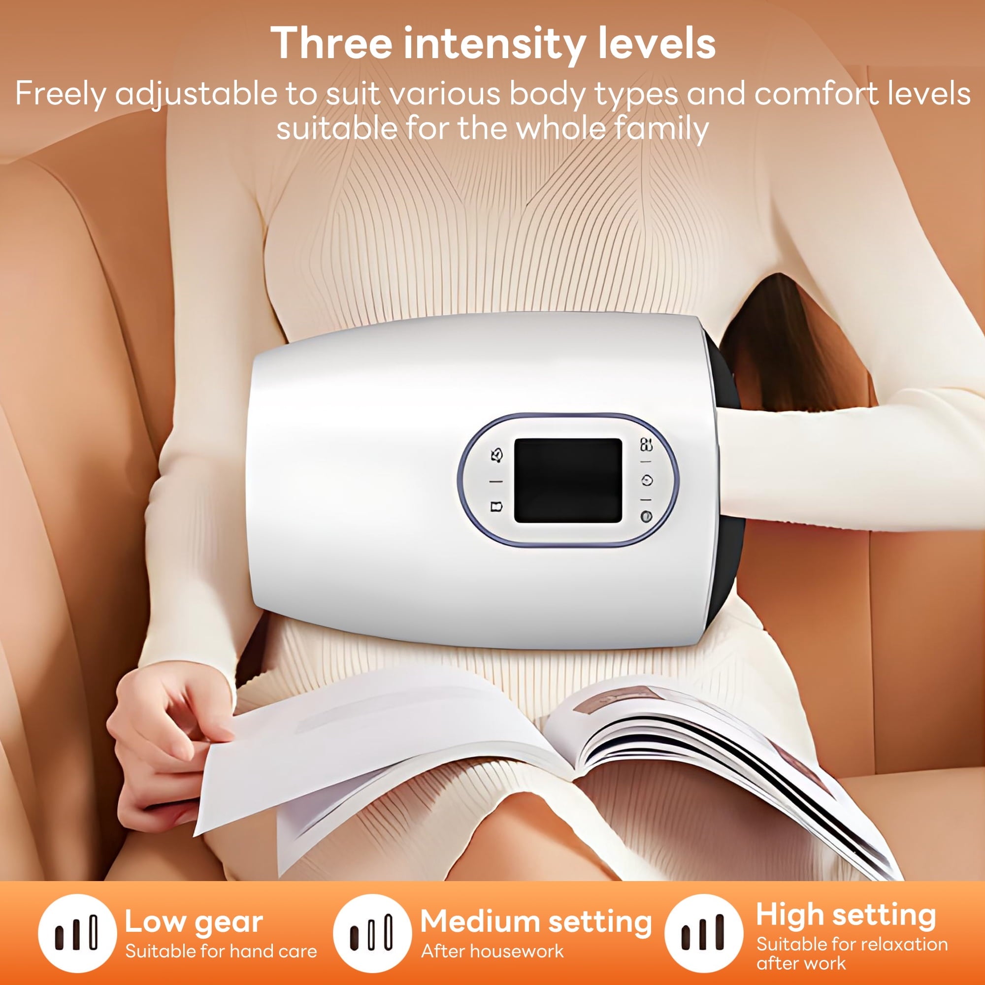 Massager with Heat, Full- Air Compression & Multiple Massage Nodes for Daily Relaxation, Deal Gift - Image 5