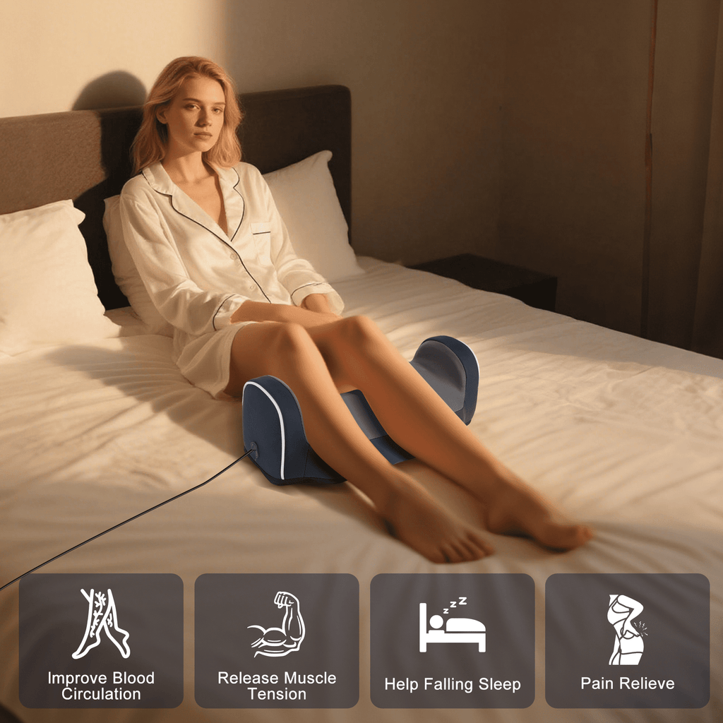 Electric Shiatsu Foot Calf Massager with Heated Kneading Rolling Relaxation Leg Arm Massage Acupuncture Points Multip... - Image 6
