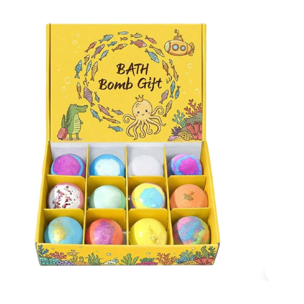 Bombs Set With Surprise Sea Animal Figurines Rich Fizzing Bubbles For Daily Home Spa Relaxation And Gifting - Image 2
