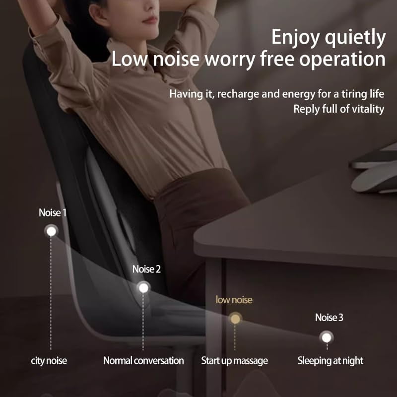 & Back Massager with Heat | Full-Body Relaxation Pad - Image 5