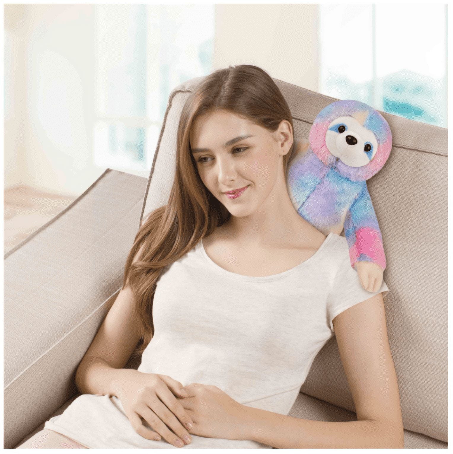 Rainbow Sloth Massaging Massager Gift with Relaxing Vibration - Image 3