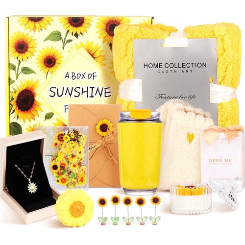 10pcs Gift Set for Women Self Care Gift Basket for Her Best Friend Cheer Up Birthday Gifts Teacher Gifts for Christmas