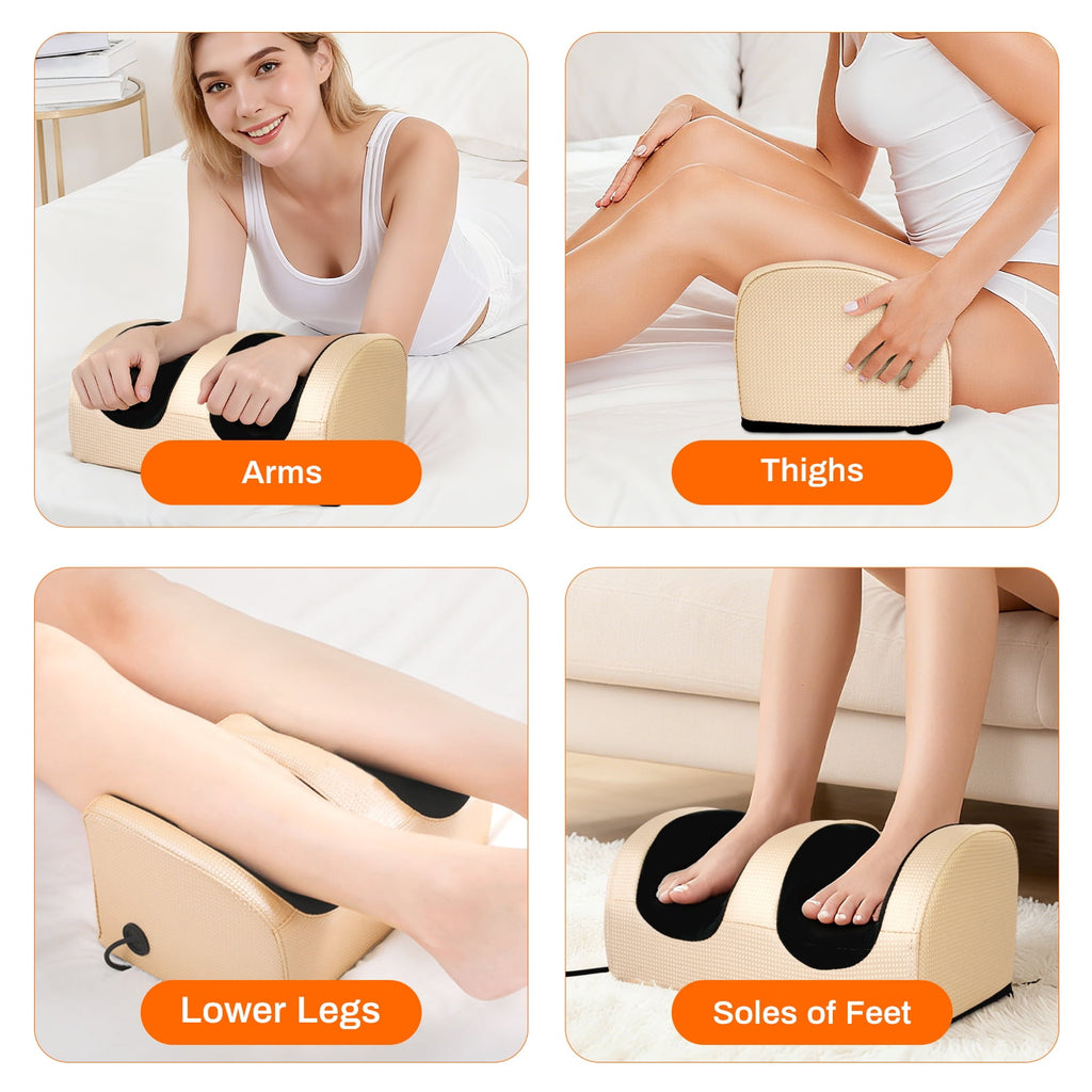 and Calf Massage Machine, Shiatsu Deep Tissue Massage Machine with Heat, Leg with Massage Roller, Gifts for Mom and D... - Image 4