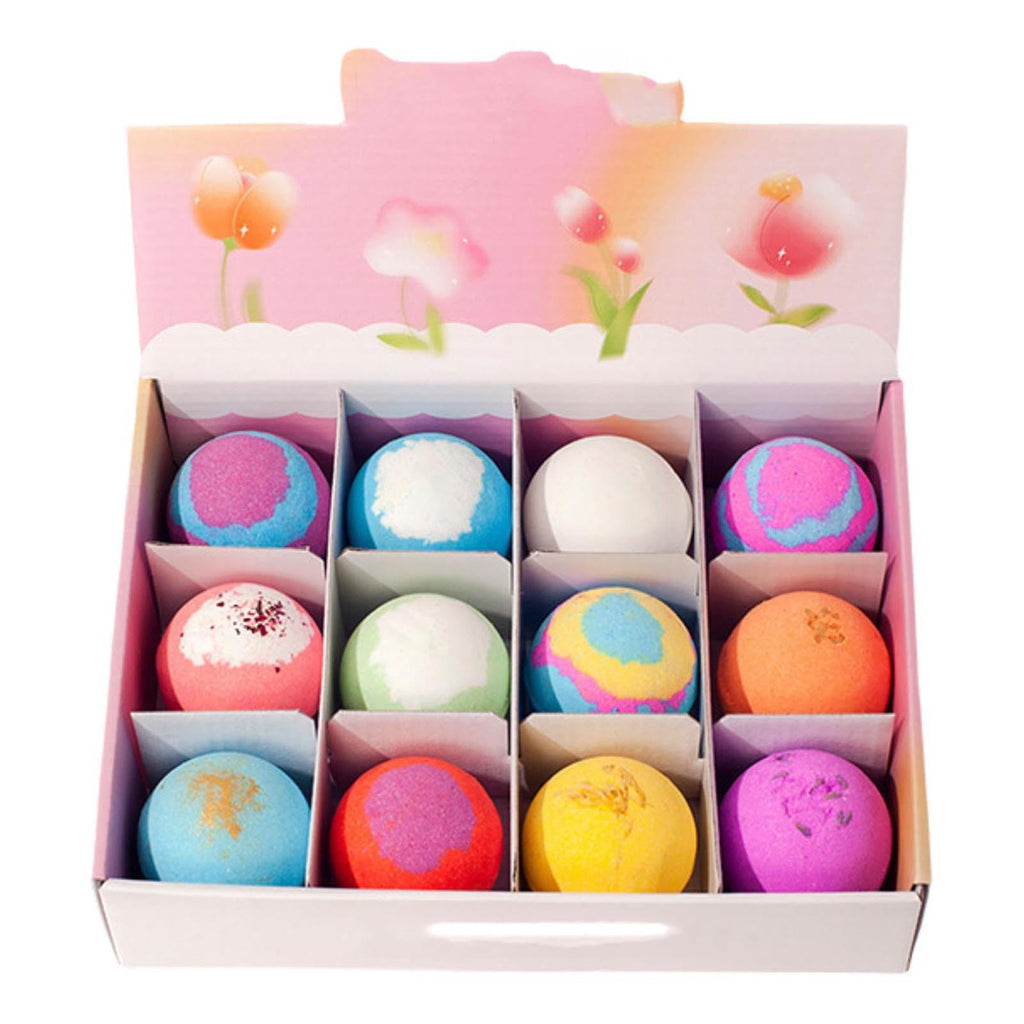 12 Pack Aromatherapy Soak Ball Set, Home Relaxation Fragrance Gift Box, Holiday Present for All Occasions