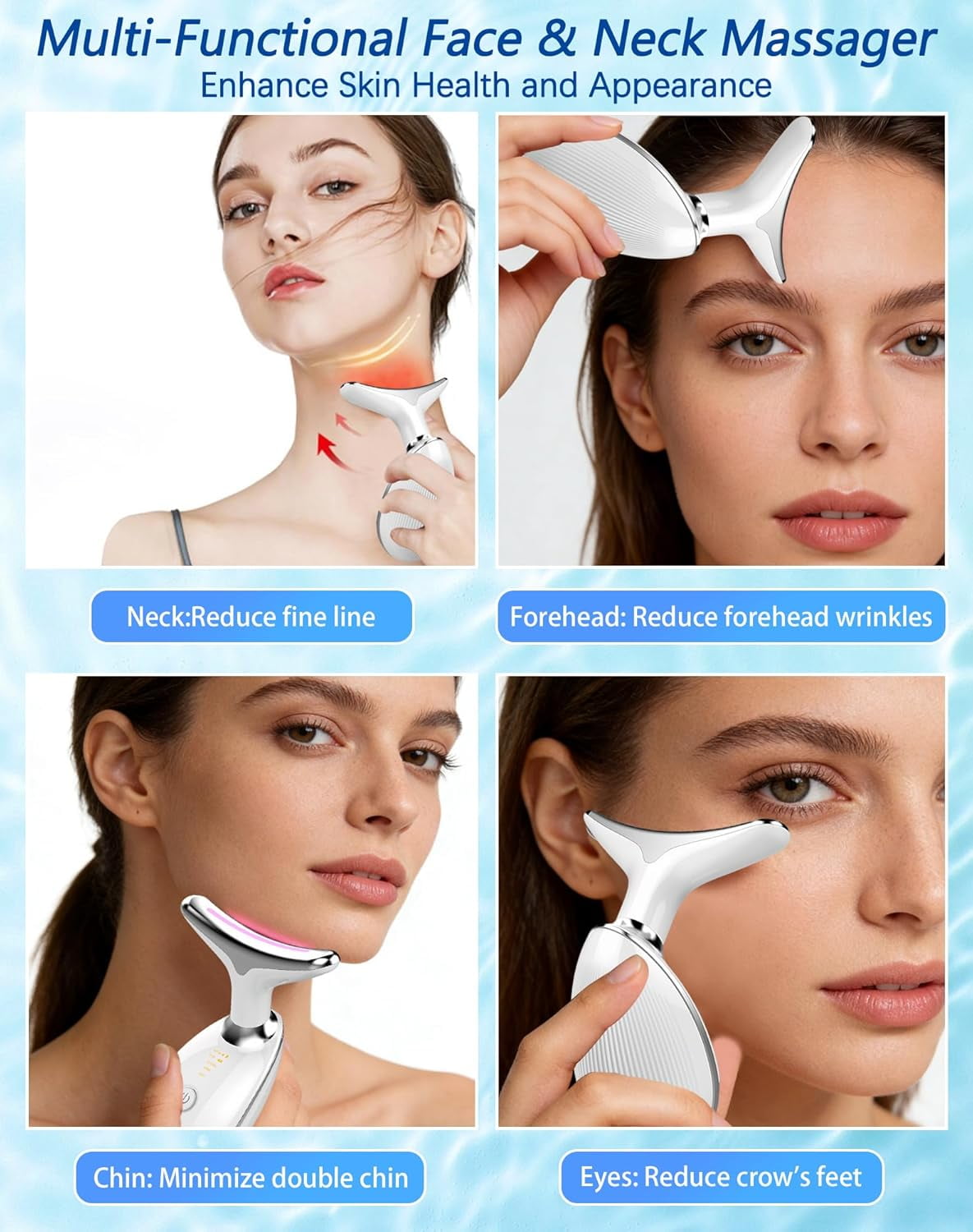 7-in-1 LED Facial Sculptor, 2026 New Facial Sculptor for Face and Neck, Portable Beauty Care Tools, Facial Massager f... - Image 4