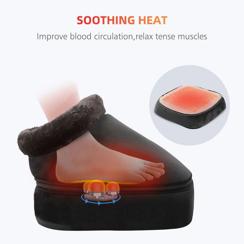 Massager with Heat Feet Warmer Massage Machine Electric Heating Pad for Back, Gift For Women Men - Image 5
