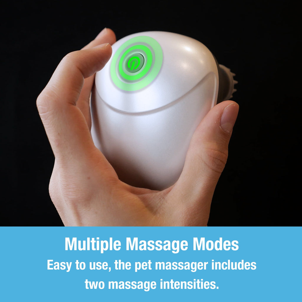 Pet Massager for Dogs and Cats - Electric Cat and Dog Massage Tool - Head and Back Scratcher for Relieving Tension, T... - Image 4