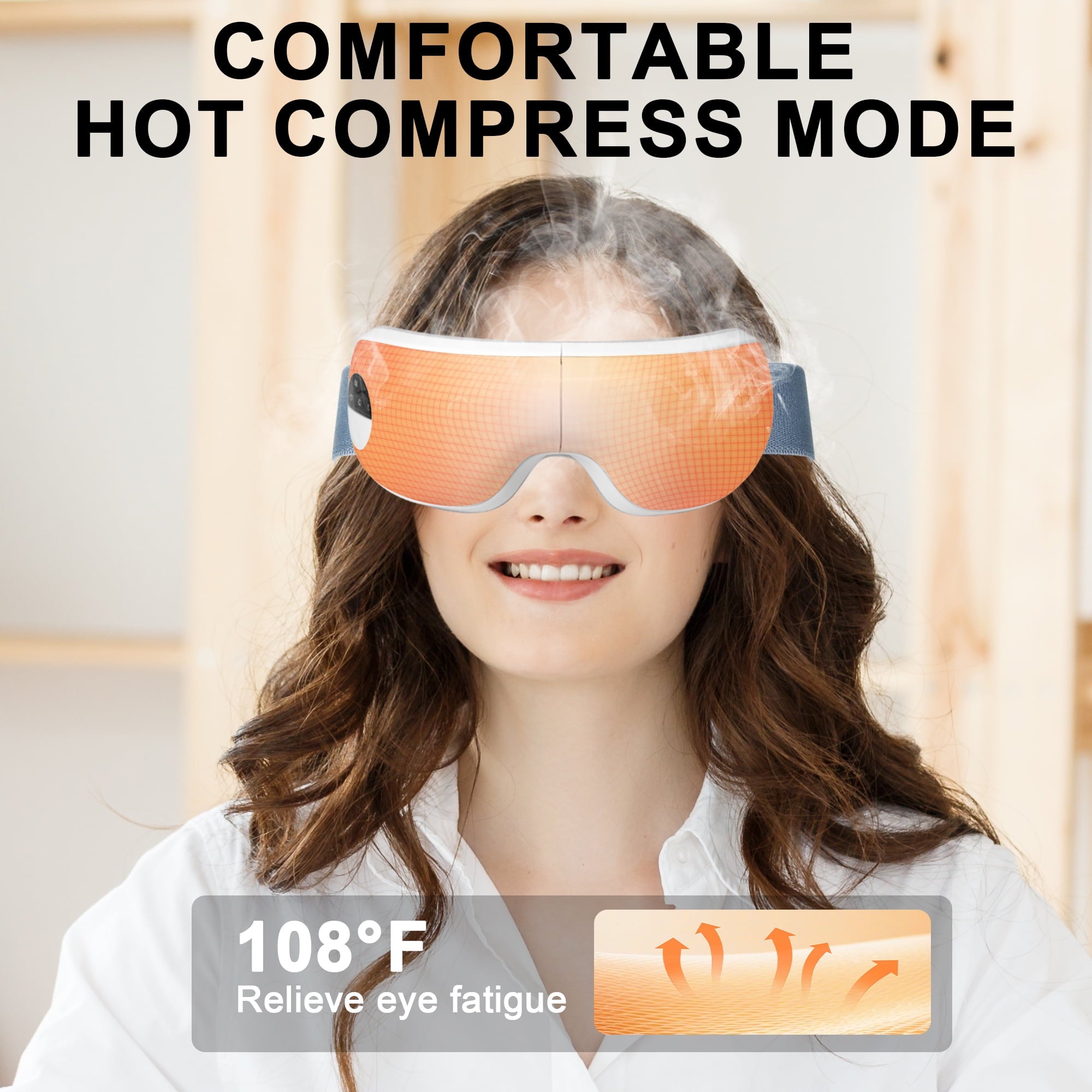 with 4 Massage Modes and Heat, 1 Piece - Image 6