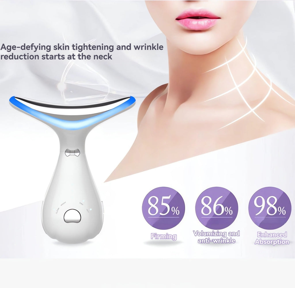 Device, Skin Care Facial Massager, 3 in 1 Portable Massager for Skin Care, Sculpting Tool, Vibration, Thermal, Microc... - Image 3