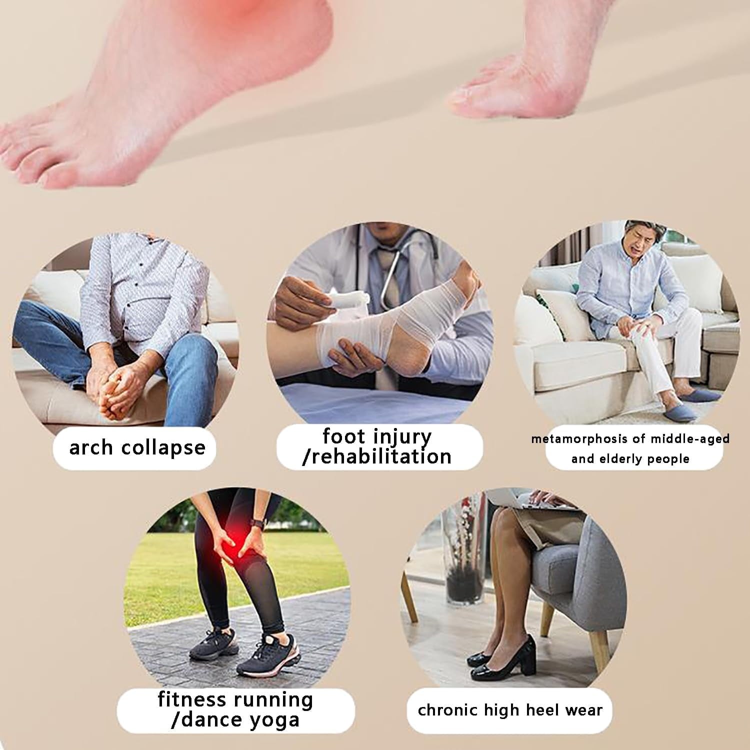 Massage Ball for Relief Plantar Fasciitis and Reflexology Massager for Deep Tissue Acupresssure Recovery for Relax Ba... - Image 6