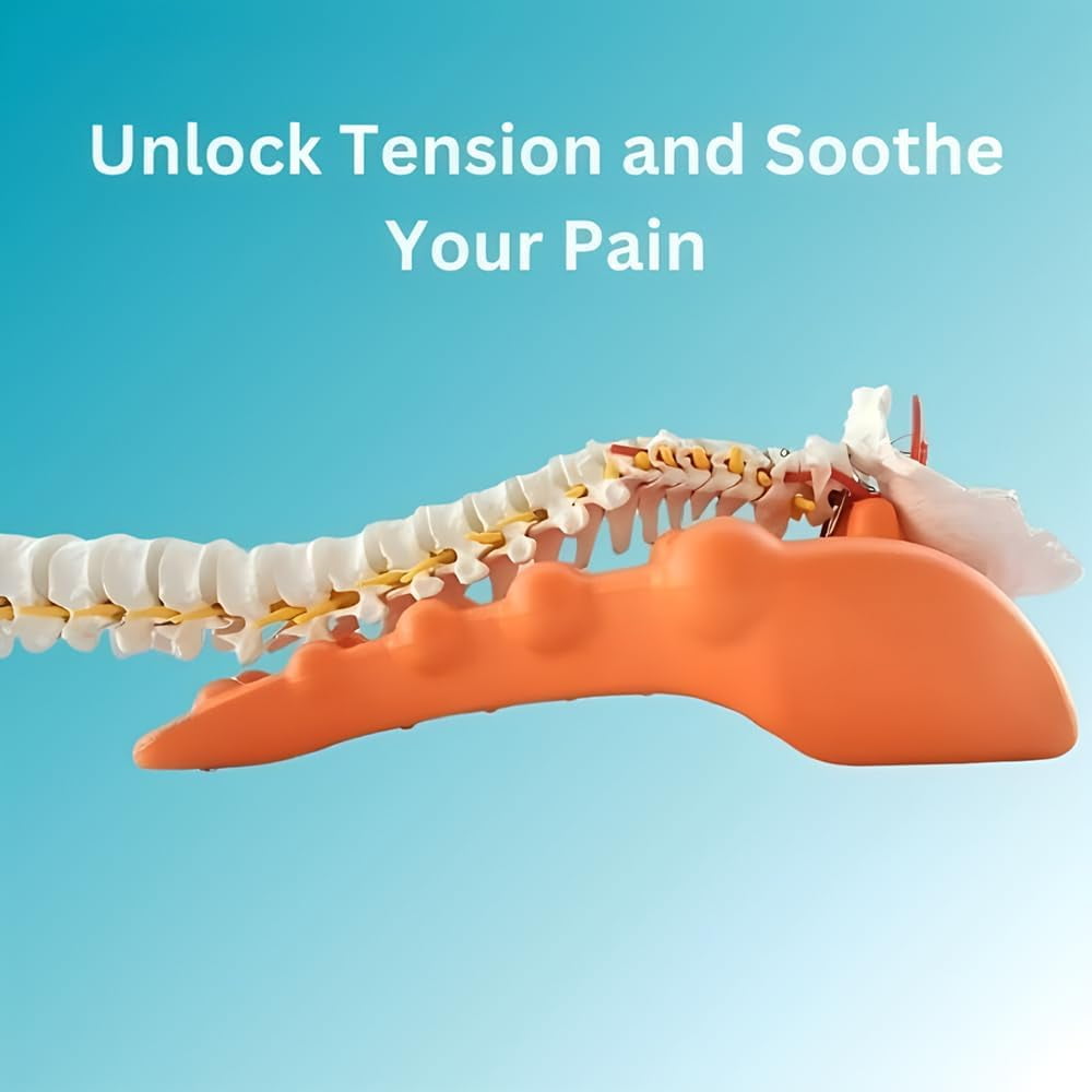 Massager - Occipital Release Tool, Neck Release Pressure Massage to Shoulder Blade (Black) - Image 2