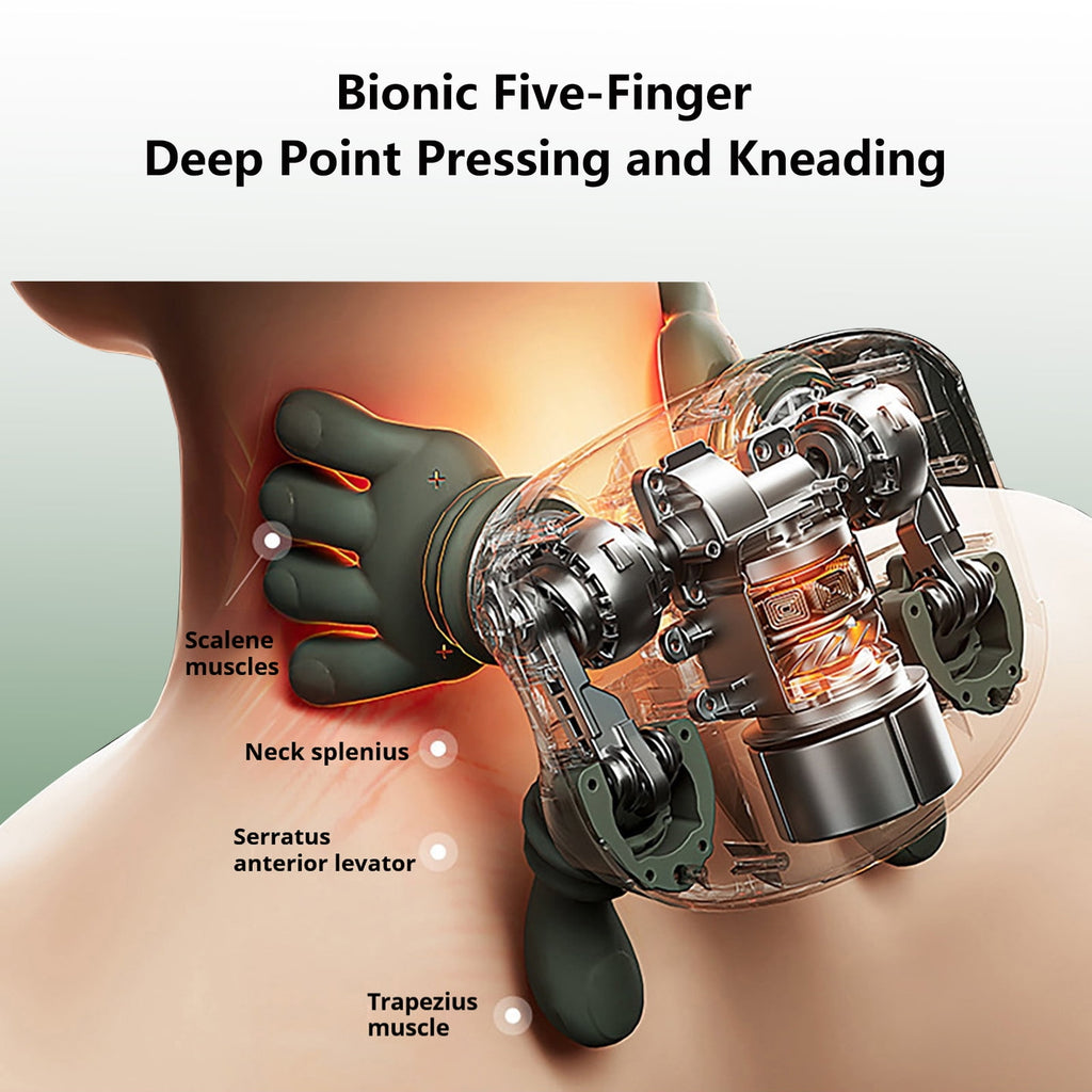 with Heat, Shiatsu Back Siaasoo with 4D Kneading, Wireless Deep Tissue Siasoo Massage for Shoulder and Cervical Pain ... - Image 2