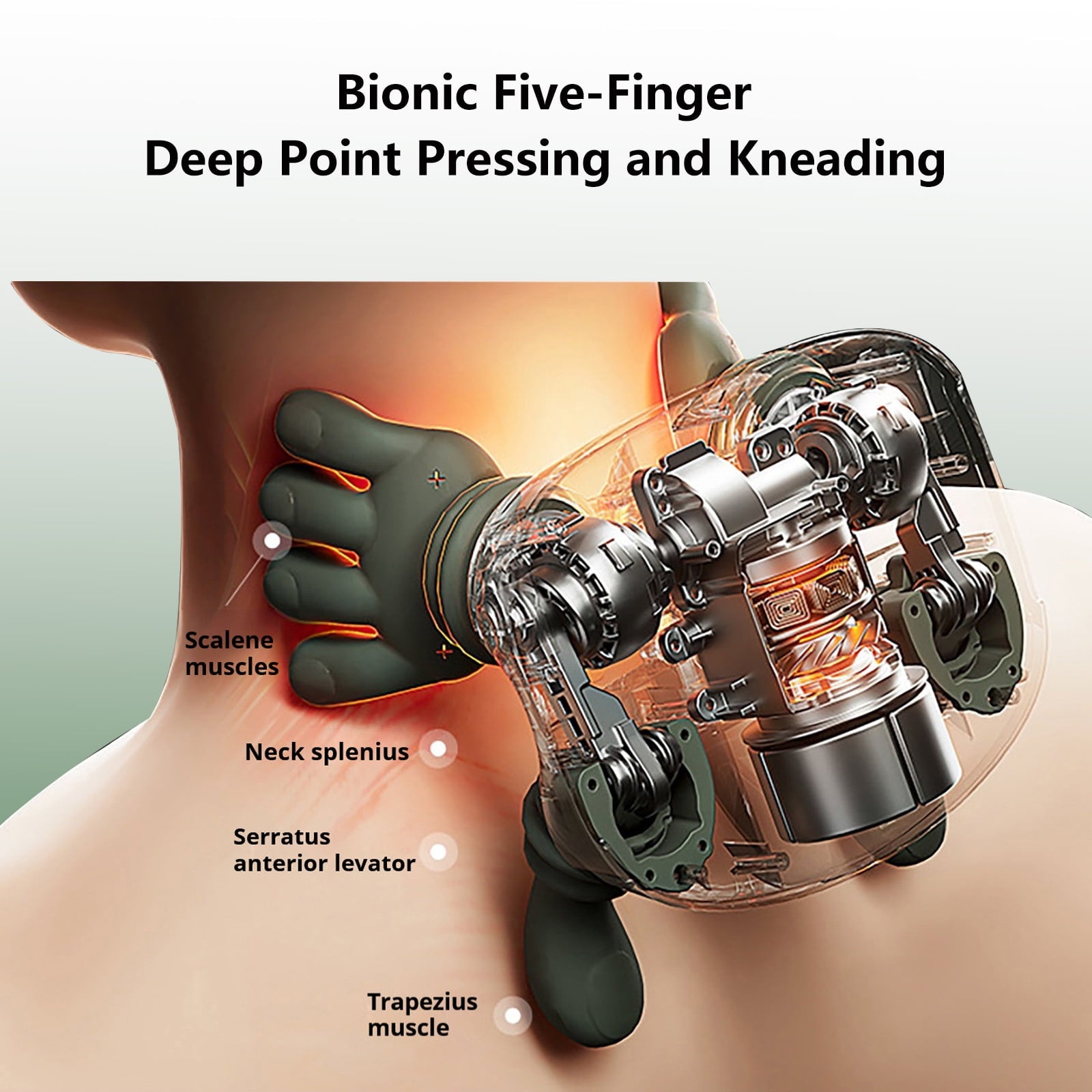 with Heat, Shiatsu Back Siaasoo with 4D Kneading, Wireless Deep Tissue Siasoo Massage for Shoulder and Cervical Pain ... - Image 2