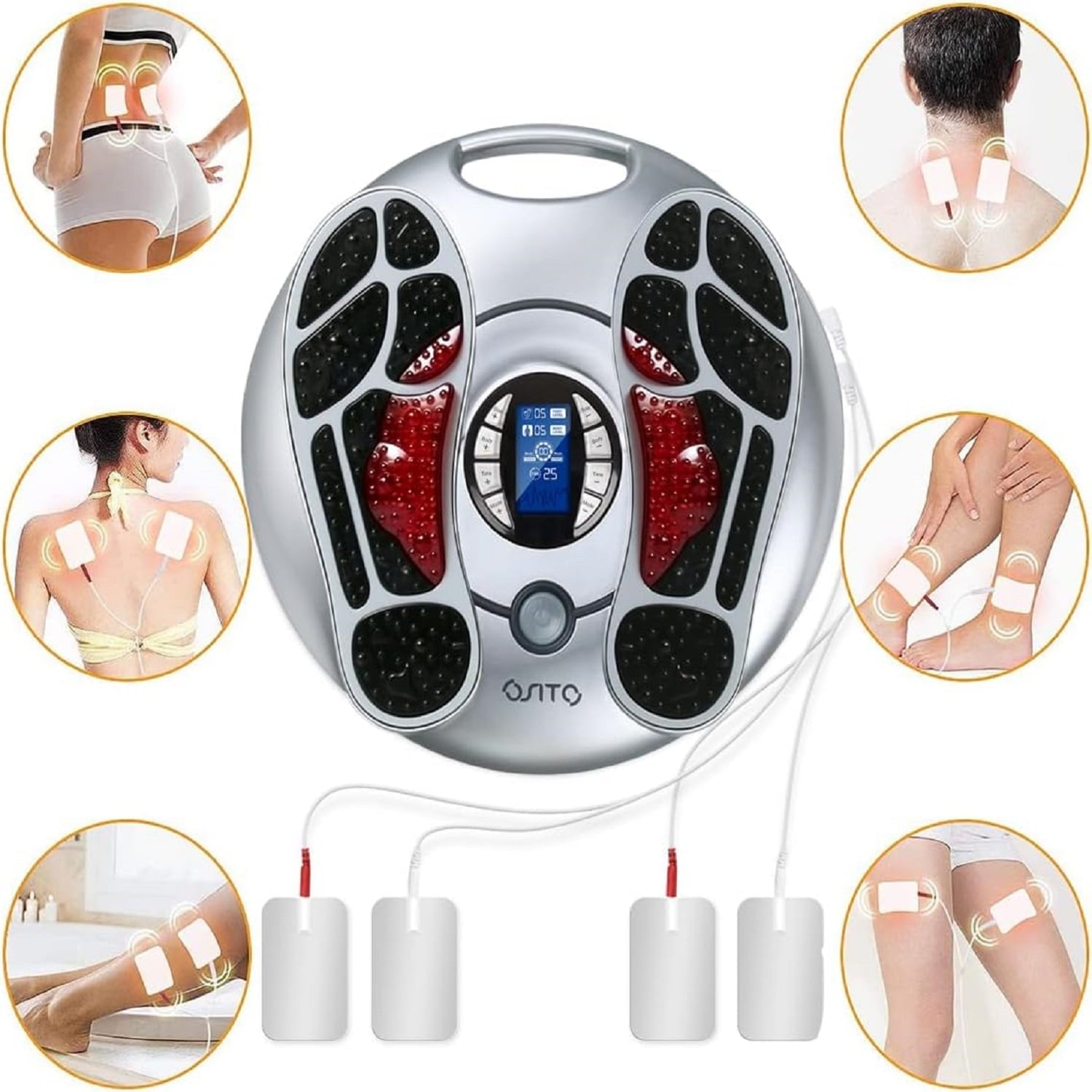 Massager for Neuropathy, Massager Circulation Stimulator, Massager for Circulation and Pain Relief, 25 Modes 99 Inten... - Image 3