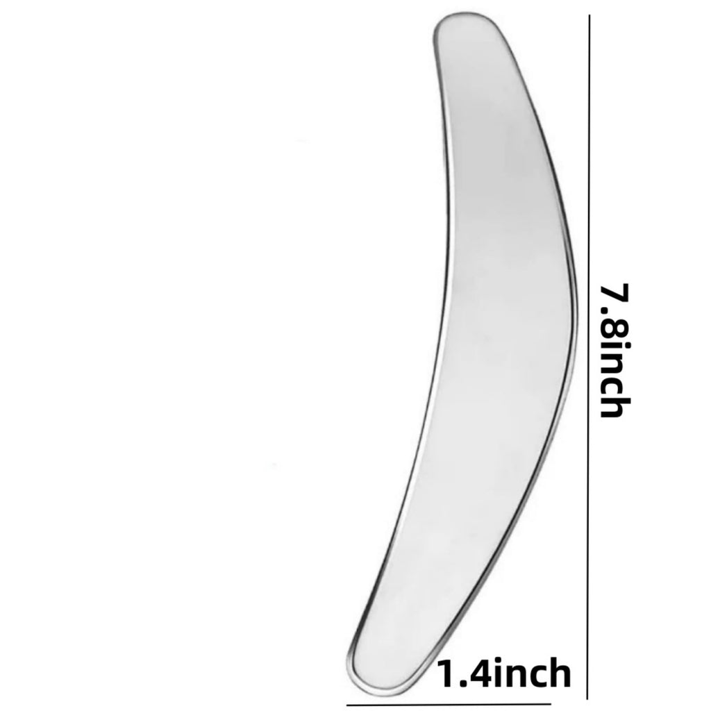 Stainless Steel Gua Sha Muscle Scraper Tool,Muscle Scraping Tool,Guasha Massage Scraper,Skin Scraping Tool - Image 2