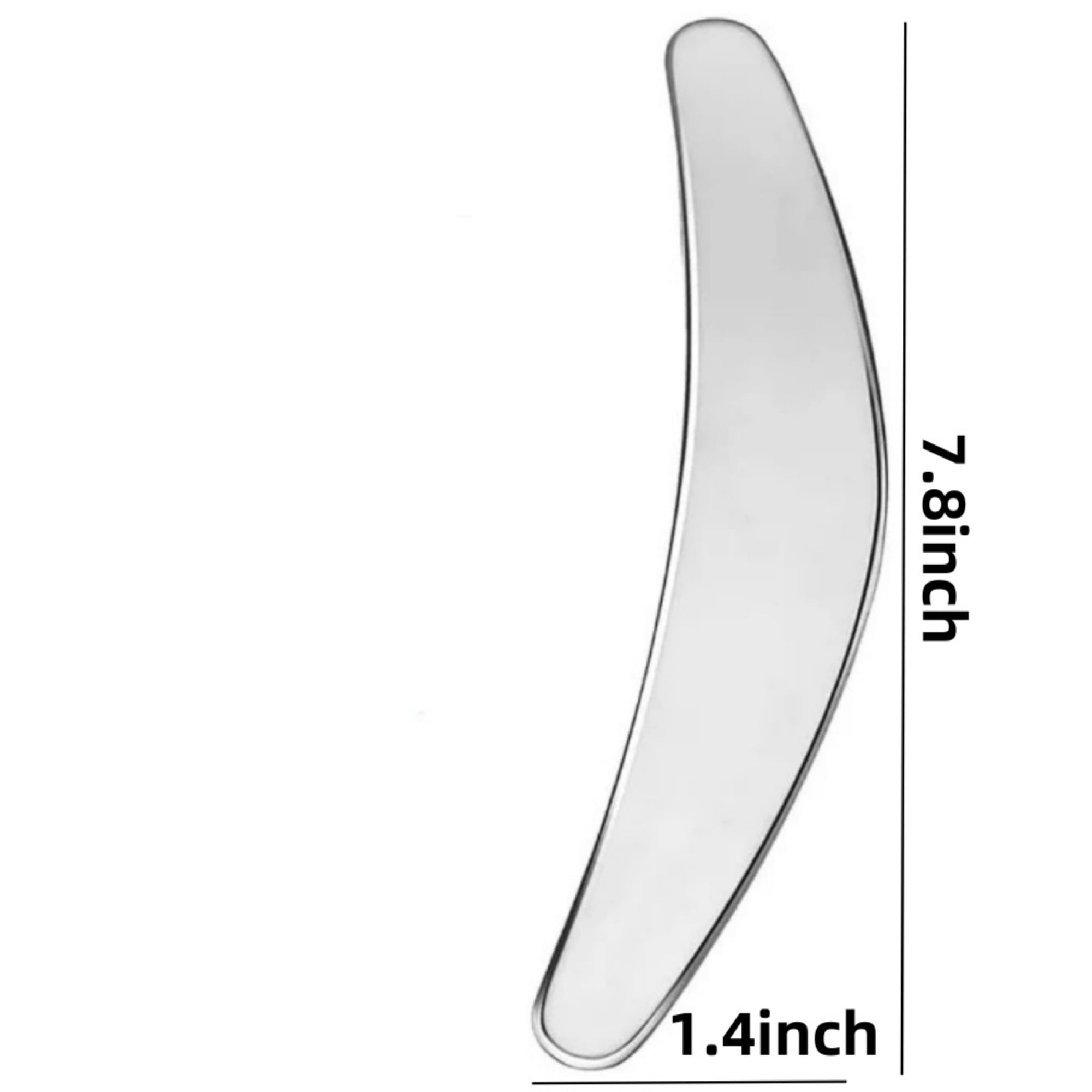 Stainless Steel Gua Sha Muscle Scraper Tool,Muscle Scraping Tool,Guasha Massage Scraper,Skin Scraping Tool - Image 2