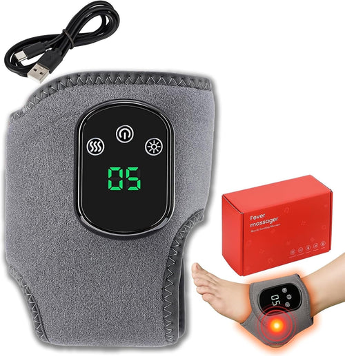 2026 Foot Massager, Foot Renew Triple Method Massager with 3 Vibration Modes & 5 Heat Levels, Ankle Massager for Circ...