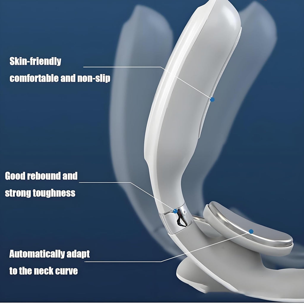 2.0 with Heat - Kneading, 6 Modes & 15 Intensity Vagus Nerve Stimulator, Hands-Free Ergonomic Design for Deep Muscle ... - Image 5