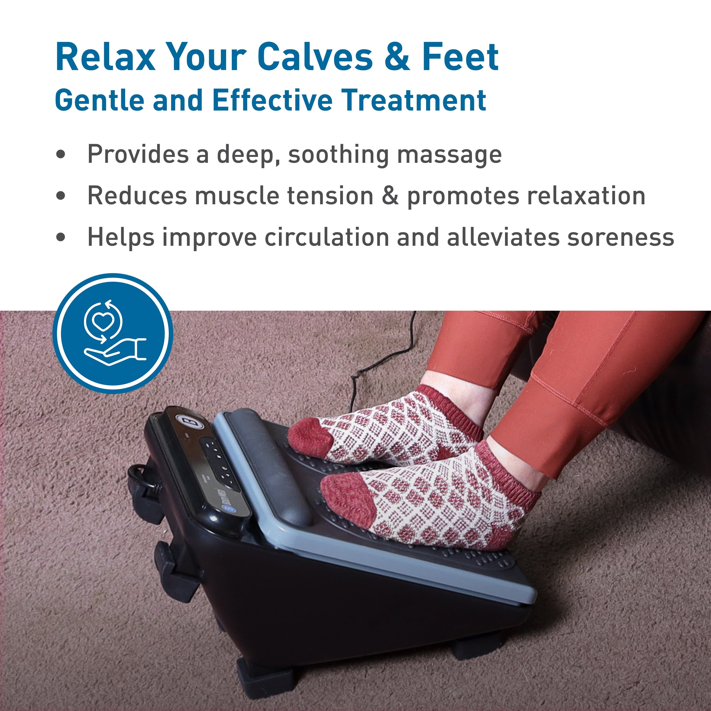 | Deep Tissue Vibration Massage Therapy | At-Home with Remote Control | Fast Relief , Plantar Fasciitis, Improves Cir... - Image 4