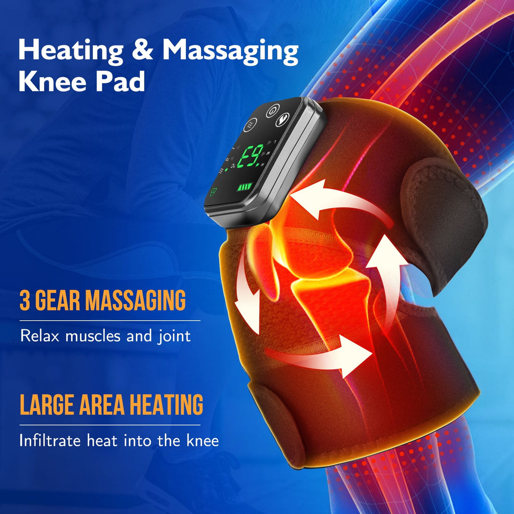 Shoulder Elbow 3-in-1 Vibration , Portable Wireless Hot Compress , Relieve Pressure, Suitable For Office, Study, Home... - Image 3