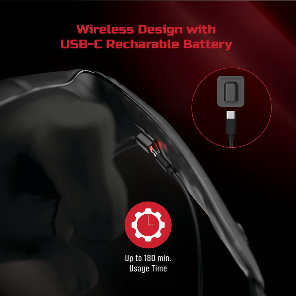 Pro Back and Neck Massager, Cordless Heated Neck and Shoulder Massager - Image 4