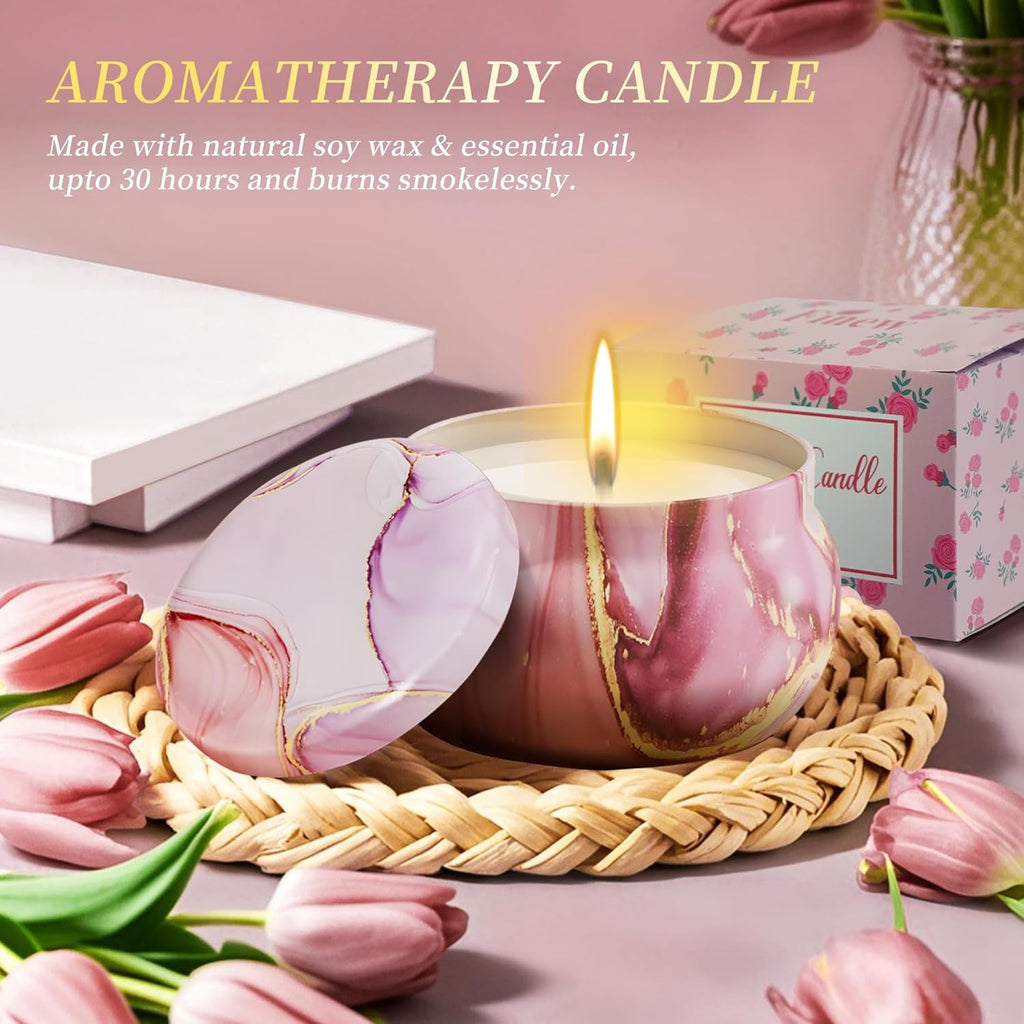 15Pcs for Women, Relaxing Spa Basket with Luxury Flannel Blanket and 40 oz Tumbler - Care Package for Her, Mom, Wife,... - Image 3