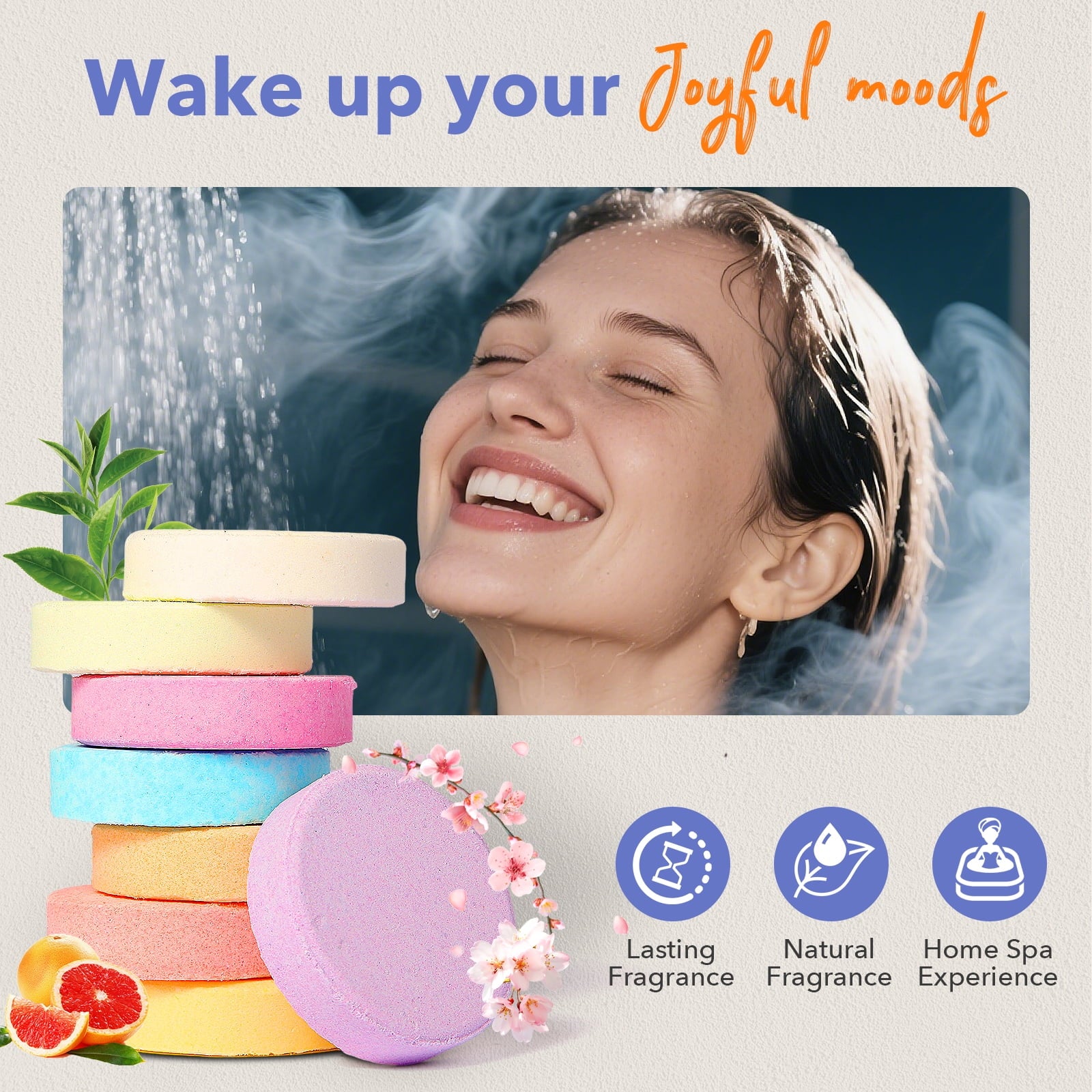 Birthday Gifts for Women - 8 Pcs Mothers Day Gifts for Mom Grandma Wife Her Men Teen Adults Bath Bombs Self Care with... - Image 5