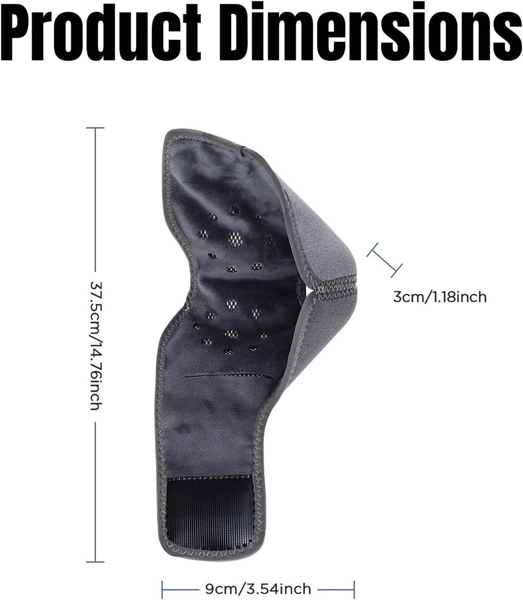 Ankle Massager with Heat, 3-in-1 Kneading Massage, 3 Speeds Vibration & 5 Temperatures, Wireless Portable for Home Of... - Image 3