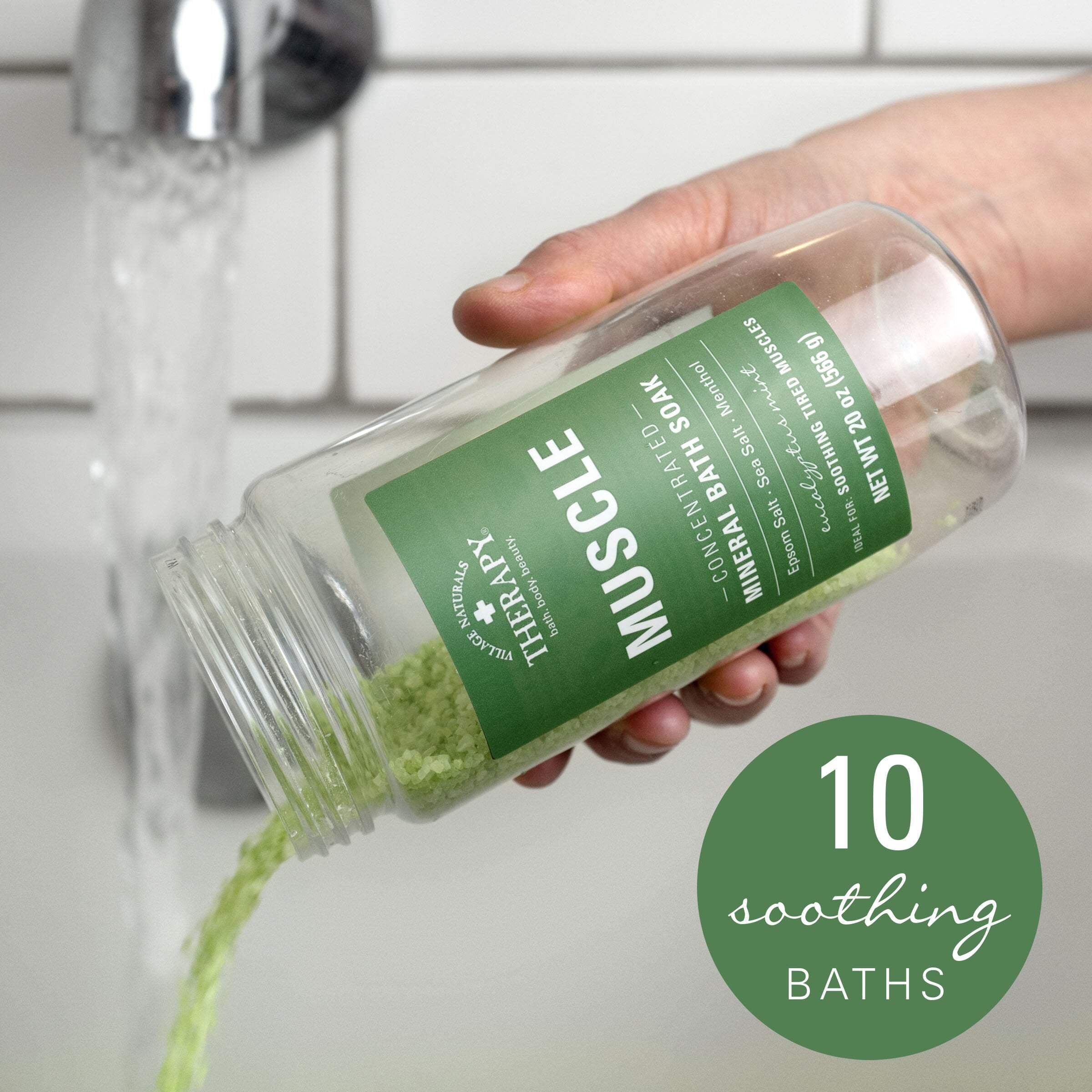 (2 pack) Muscle Relief Concentrated Mineral Bath Soak, 2 oz. - Image 5