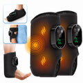 with Heat & Vibration, Cordless Ankle Brace Wrap , 6 Temperature Settings, 3 Timer & Speed Levels, Adjustable Strap f...