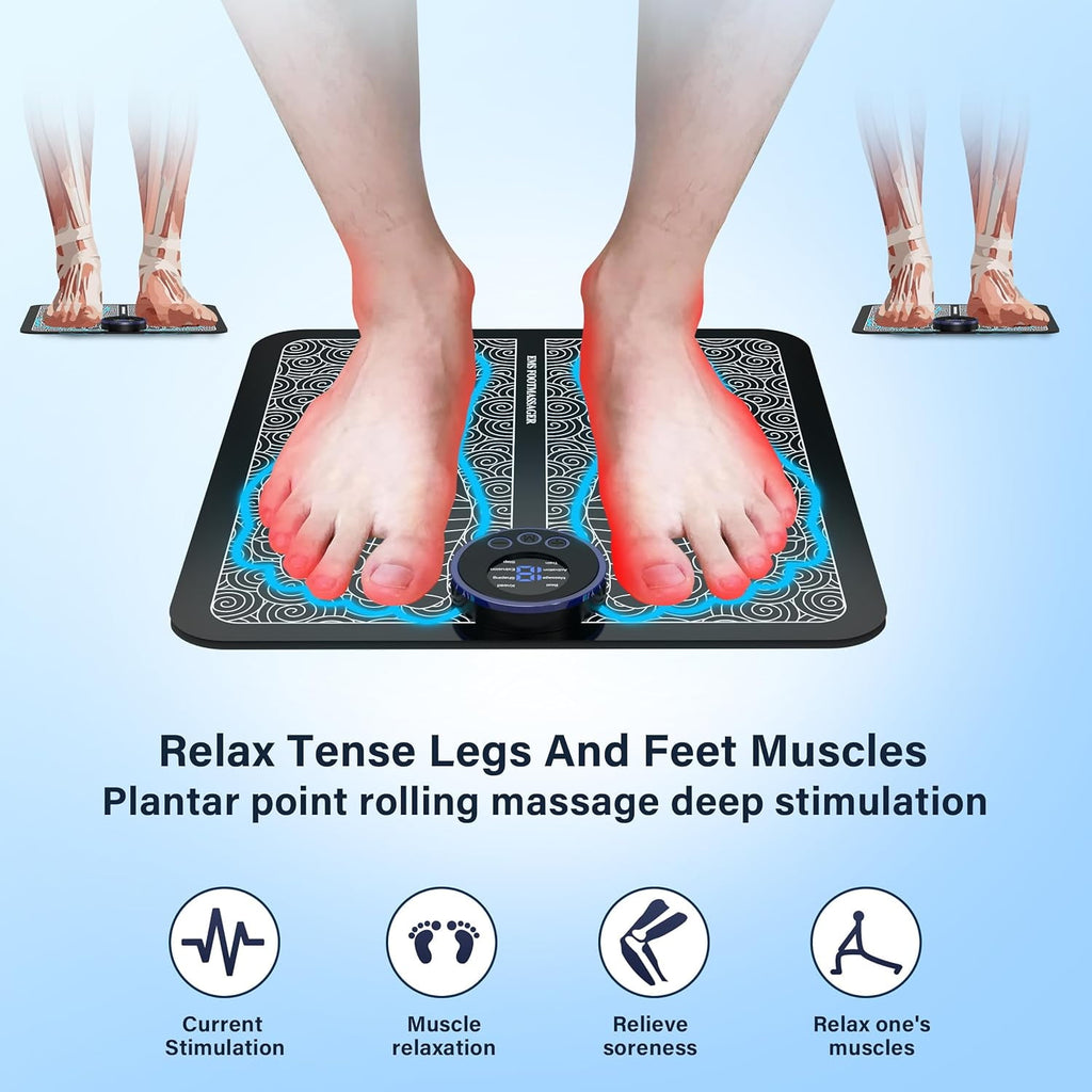for Neuropathy Feet Stimulator Massage Mat for Circulation and Relief Neuropathy Wireless Stimulator - Image 6