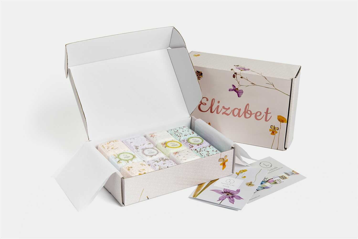 Steamers, Set of 12 big fizzies, Cheer up Gift Set, Relaxing Gift Box - Image 4