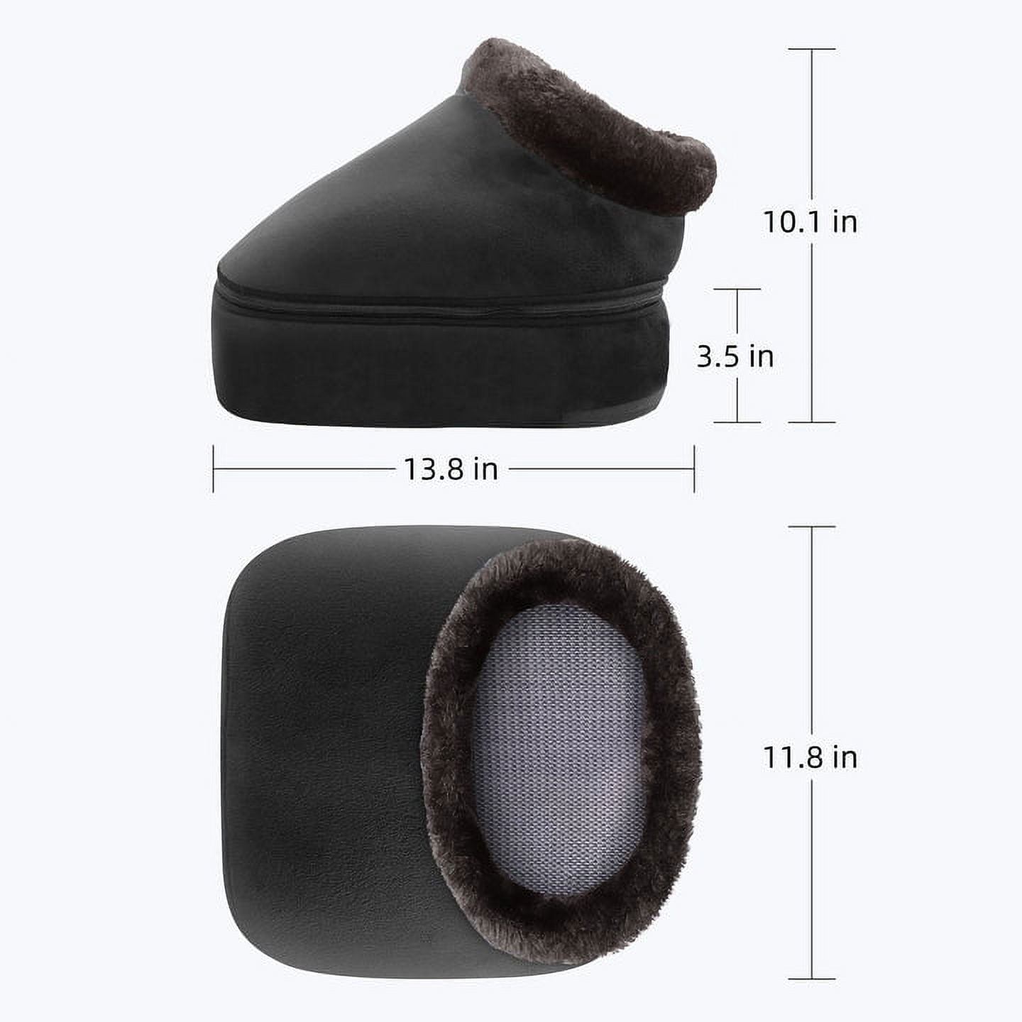Massager with Heat Feet Warmer Massage Machine Electric Heating Pad for Back, Gift For Women Men - Image 2