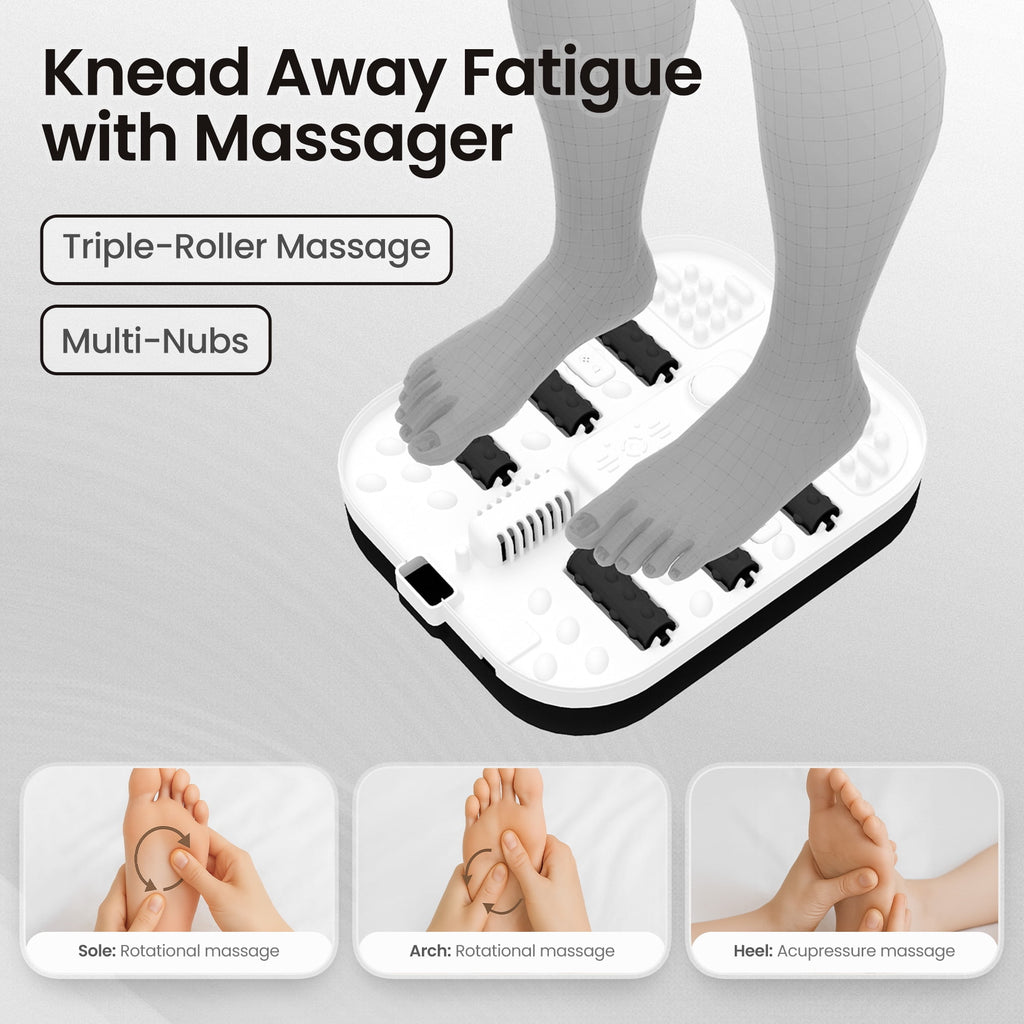 Spa with Massager and Heat, Spa Massager with Bubble Heat, Black - Image 5