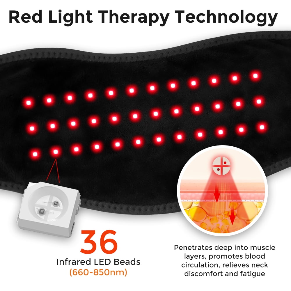 with Massage, Cordless Heated Massager Wrap, Body Heated for Arm Wrist with 3 Heat & 3 Vibration Modes, Led Light, 30... - Image 3