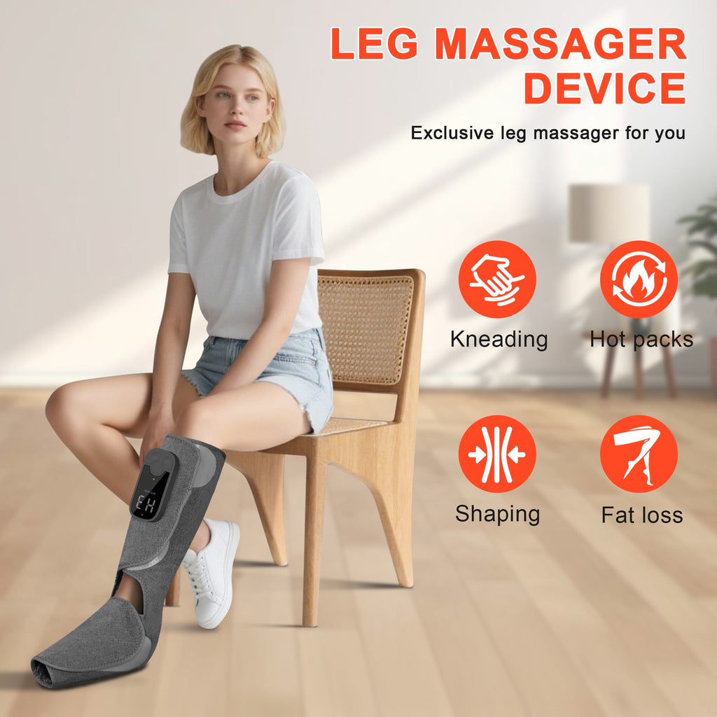 Boots for Circulation, Foot & Calf with Heat, 3 Modes for Pain Relief - Image 6