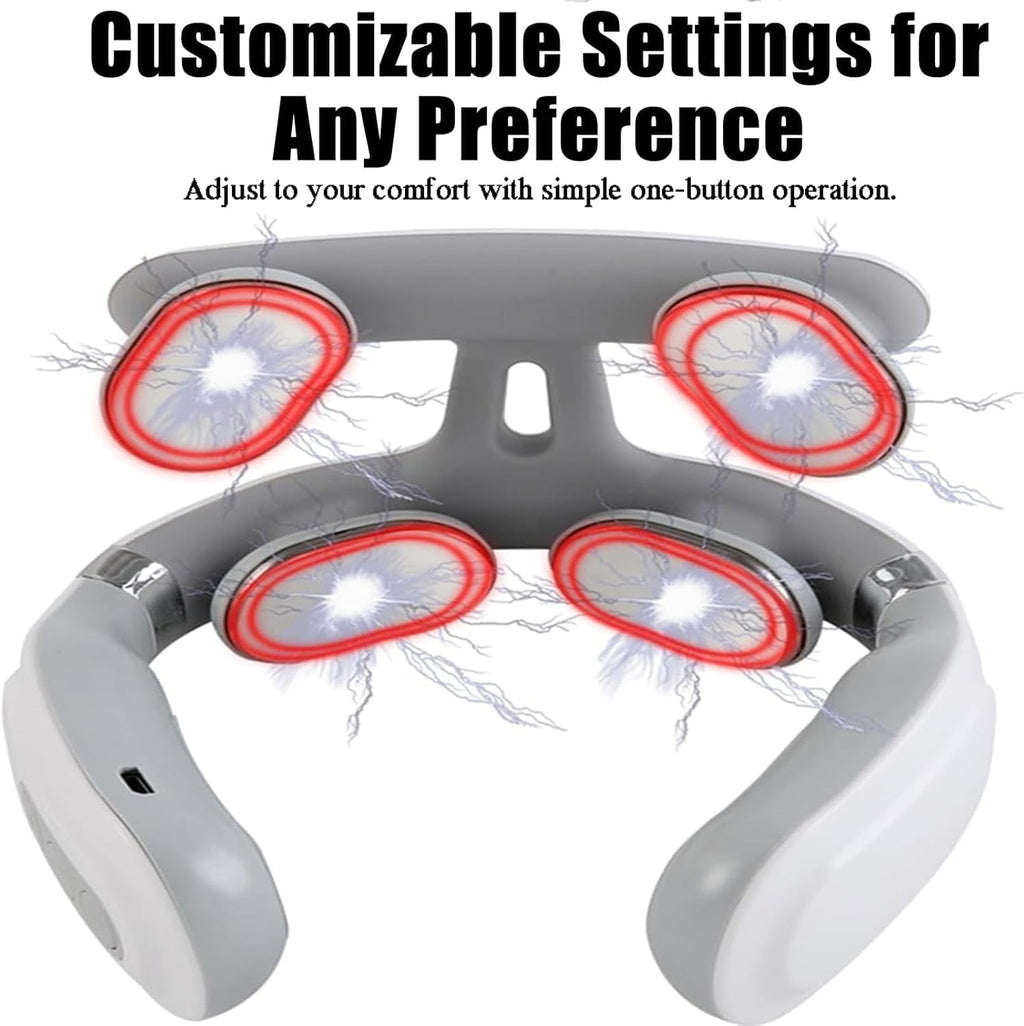Pro 2.0 Neck Massager, Vagus Nerve Stimulator for Neck4-Head Electric Massager, 6 Modes & 14 Intensity Levels, Cordle... - Image 5
