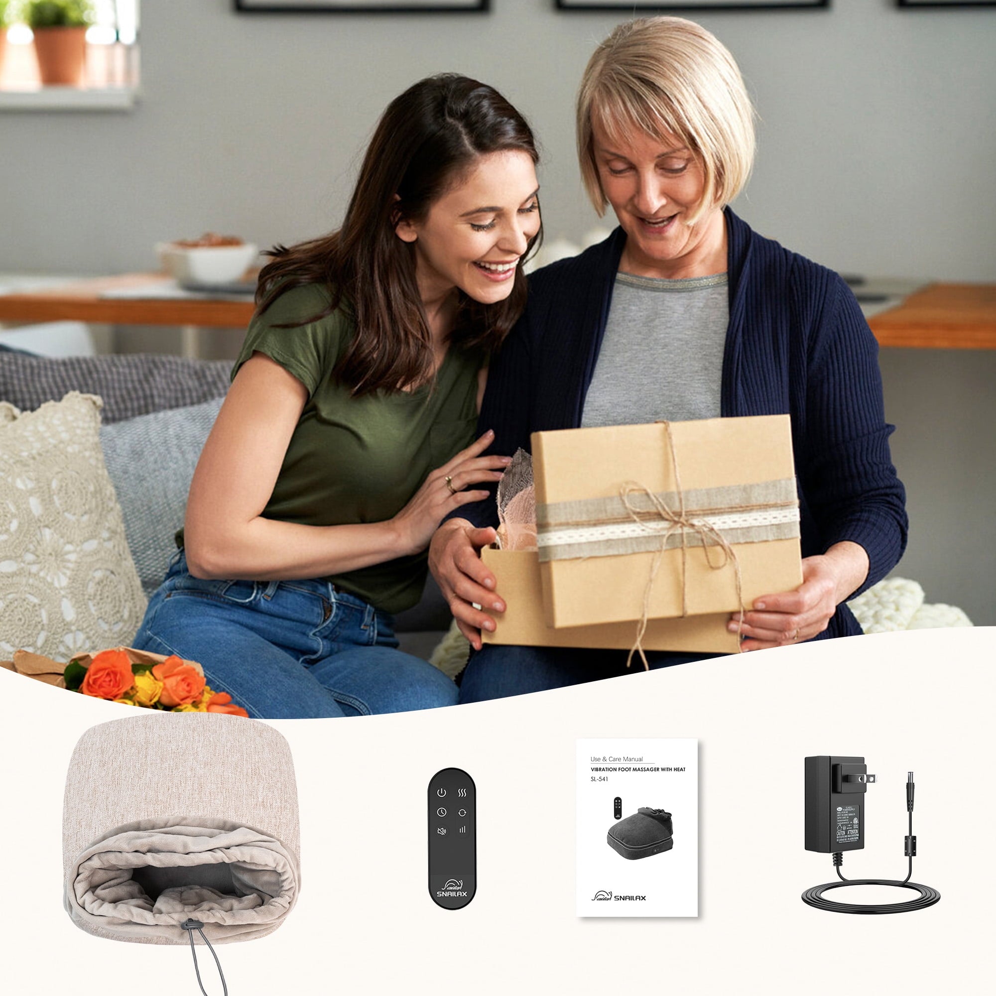 with Heat, Warmer with 3 Vibration & 2 Heating, Gifts - Image 2